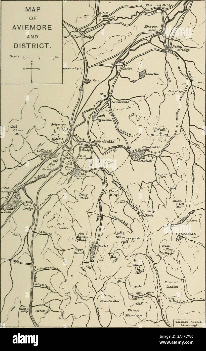 . Kingussie und Oberen Speyside (badenoch): Einen beschreibenden Leitfaden für den Bezirk, mit Karte von badenoch. Polluach, 46 Learg eine Laoigh Rebhoan, • 56, 31, 55,, Ghruamach, 13, 24, 27 Rothiemiirchus, • 9, 14. 17 Leth - chreag, ein. 59 Roys Höhle, John, 53 kleine Bennie, Der, 25 Ruighaiteachain,. 47, Grün Loch, 31 Rynetliii, 55 Loch Alvie,. 3^ Rynuie, 56 -, ein Eilein,. . 18 Sgoran Dubh, 26,, Avon,. 57 Shelter Stone, 57 "I^Ebg,. • 36 SkyeofCurr, 65,, Etchachan,. 57 Sluggan, die, 29, 53, 26, Eunach, Spey, der,. 13, Gamhna, 22 Sron Na Ban-righ, 48,, Garten, 54 Steinkreise, 40, 60" Stockfoto