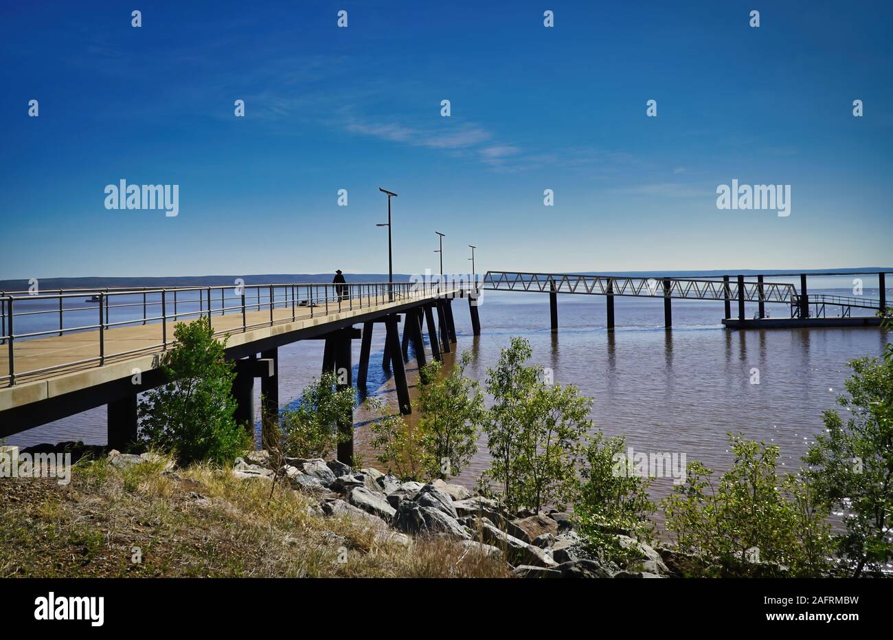 Wyndham ist die nördlichste Stadt in der Kimberley Region von Western Australia, auf dem Great Northern Highway, 2.210 km nordöstlich von P befindet Stockfoto