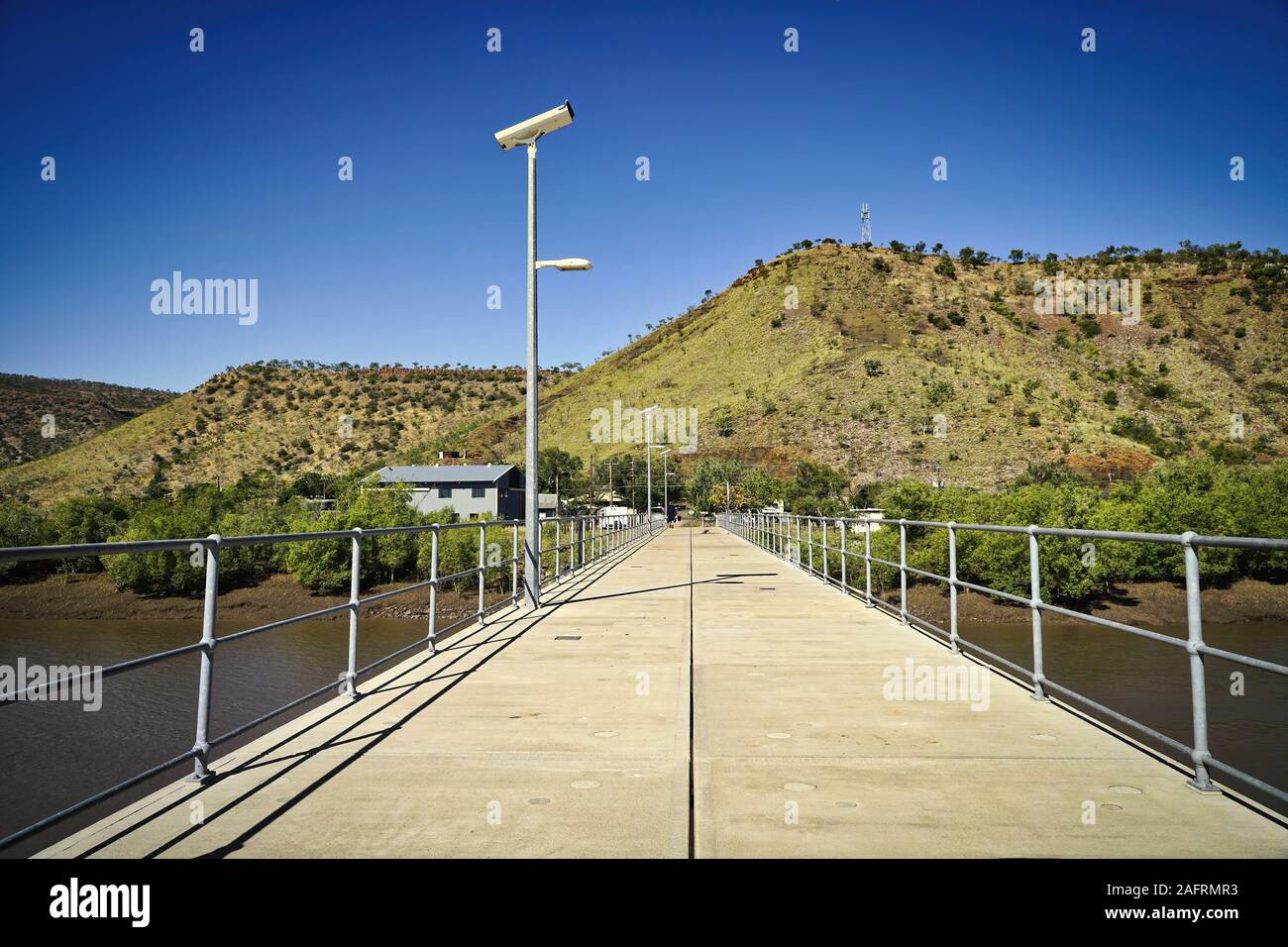 Wyndham ist die nördlichste Stadt in der Kimberley Region von Western Australia, auf dem Great Northern Highway, 2.210 km nordöstlich von P befindet Stockfoto