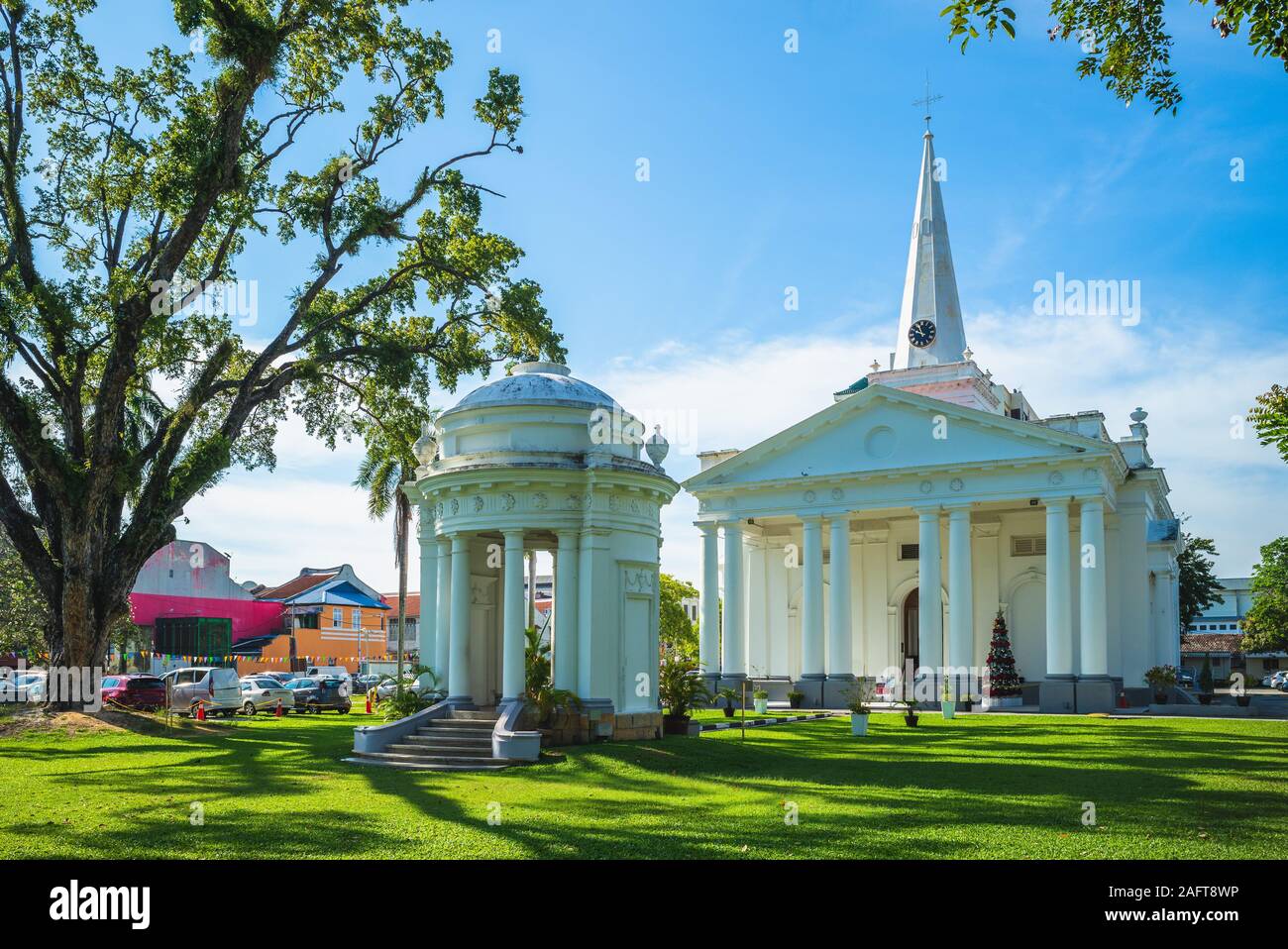 St. George's Kirche in Georgetown, Penang, Malaysia Stockfoto