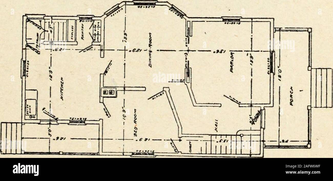 Hodgson S Low Cost Amerikanische Hauser Perspektivischen Ansichten Und Grundrisse Von Hundert Niedriger Und Mittlerer Preisklasse Hauser O C U O 0 W Fn I N Co Tj 4 Jkb N C 5