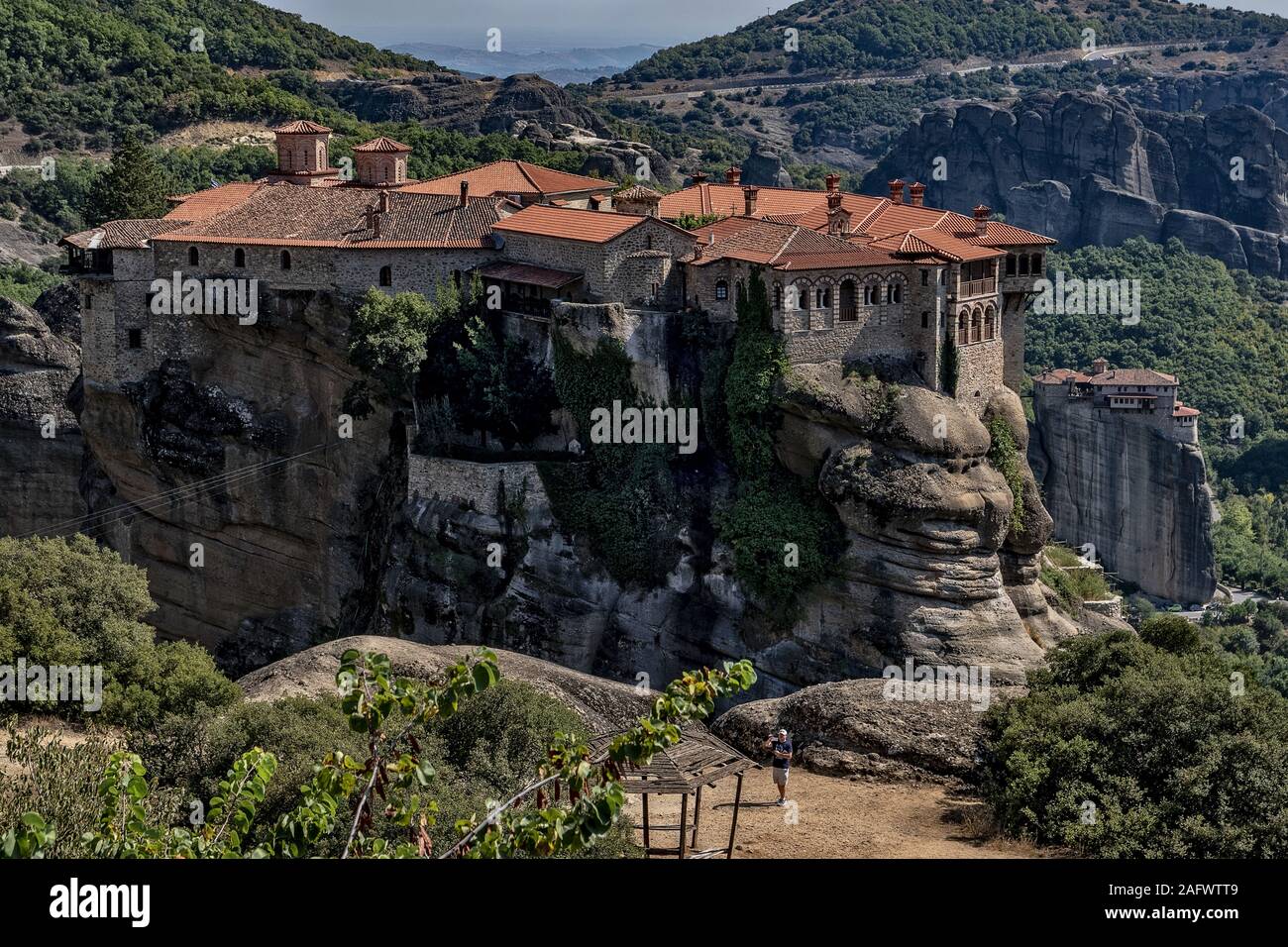 Meteora Klöster Stockfoto