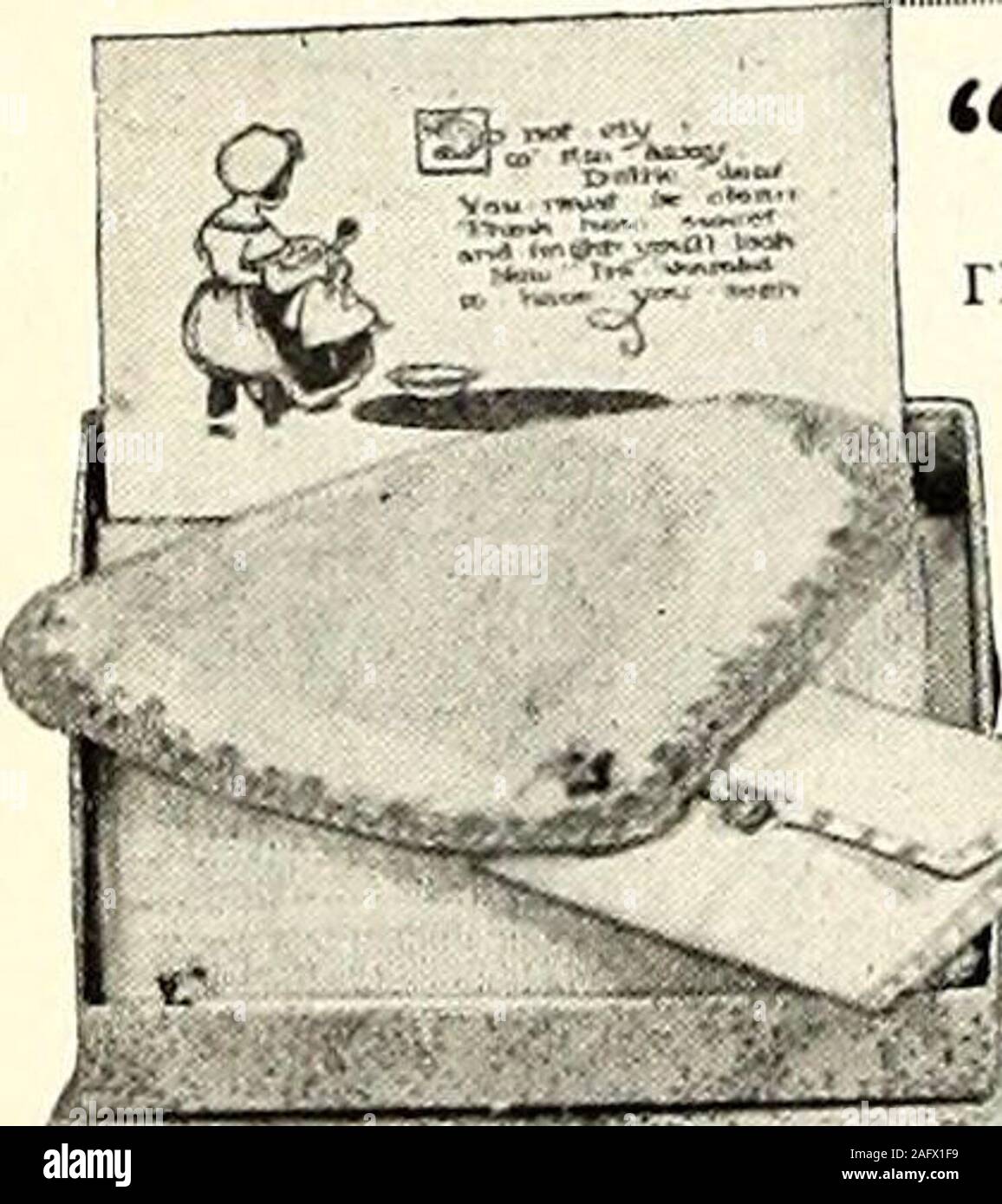 . St. Nikolaus [Serial]. Jungen und Mädchen! GET BUSY und SENDFOR EINE REIHE VON DIESEN SCHÖNEN PENCILSDijWITH IHR NAME GESTEMPELT HtREl^^ NAME GESTEMPELT IN GOLD BUCHSTABEN AUF hohe GRADEGREEN, BLI E, rot oder weiß E&gt; AMEEED Kl KHERTlPlED BLEISTIFTE. J r. i.e. ils in CliTi. ftimis biix, 2r, C., li Ini - cils, 5 Uc. Briefmarken oder Münzen. Einfach Namen zu versehen und coluis ofi nanul wollte Schreiben. Kochelle Pencil Co. I&gt; Ei) t. H Neue Roclielle, N.Y.. ForMyDolly! Diese Kombination wird anygirlies Httle Geschenk Herz mit Freude füllen. Beobachten Sie die heropen daintj Verpackung e und finden Sie aminiature türkische Handtuch und awash - Tuch hübsch Stockfoto