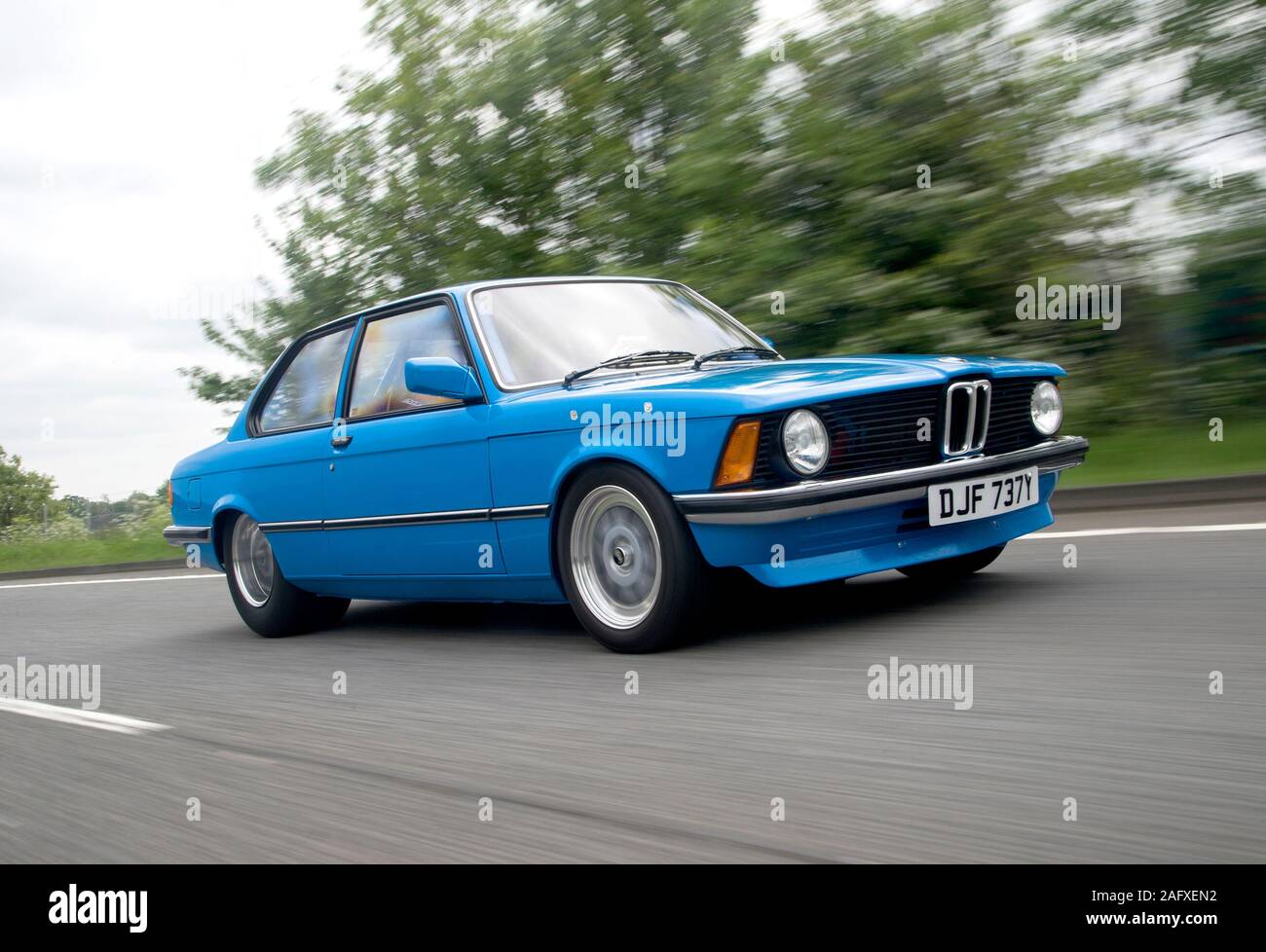 BMW E21 form 3 Serie auf Basis Auto ziehen Stockfoto