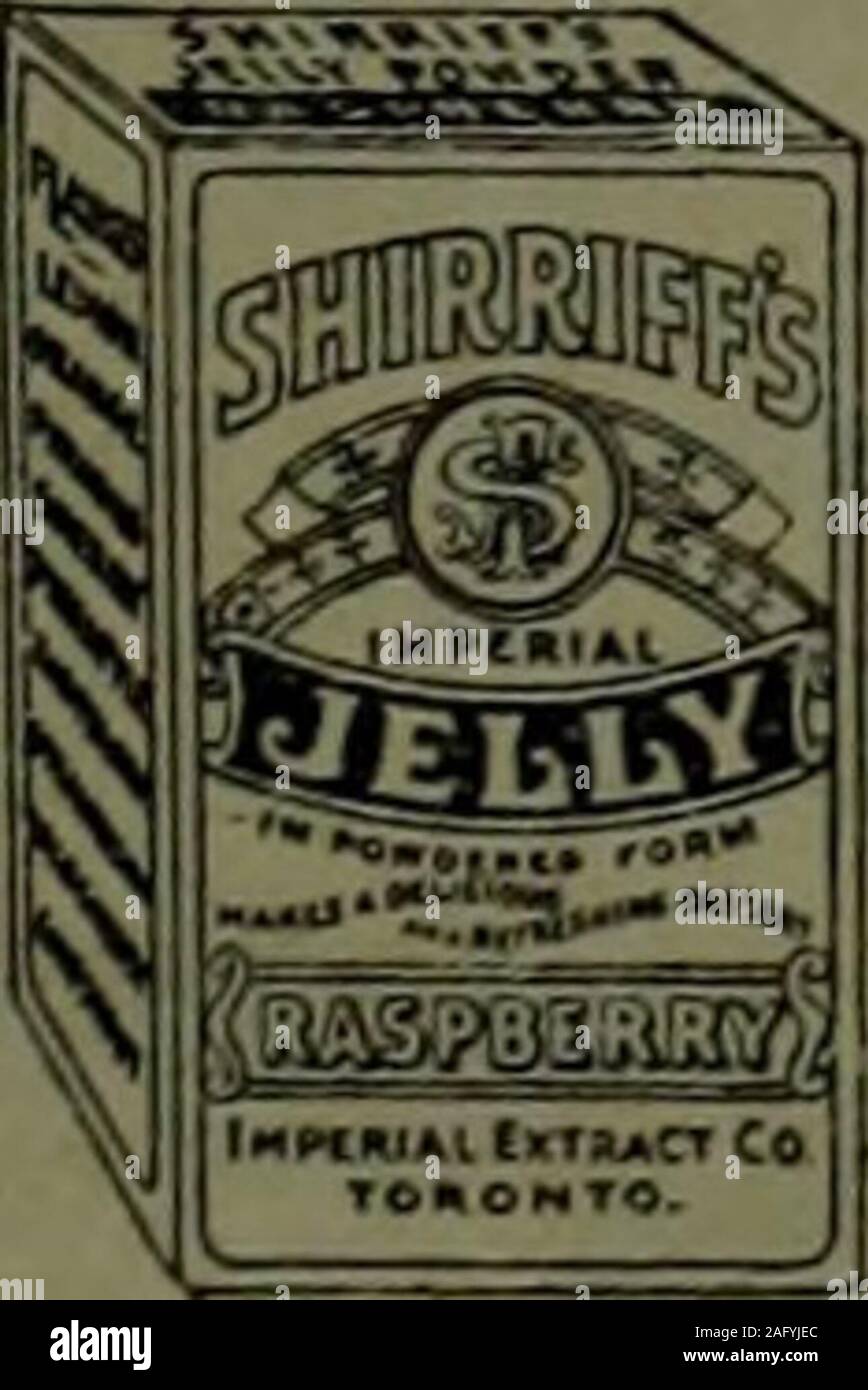 . Kanadische Lebensmittelhändler Januar-Juni 1908. Die A1-Soße eine feine Tonic und verdauungsfördernde. Eine exzellente Relish ForFISH, Fleisch oder Geflügel/einfach eine 1. Will jeder. Die Öffentlichkeit wird es haben. In der ganzen Welt verkauft. Für die Angaben und Preise schreiben unsere Agent H. HUBBARD, 27 Gemeinsame St., Montreal. Marke & Co., Hoflieferanten lo seiner Majestät, dem König, Maylair arbeitet, Vamhall, LONDON,-ENG. • T BEGRENZT. UPTON 4 00.Compound Konfitüren - 12-oz. Gläser, 3 dtz. tn Oase, pro Doz. $ 1 00 2 kg Dosen, 2 dtz. In oase Pro lb. 0 07 Ich 5 und 7-lb. Zinn Eimer, 8. und 9 Eimer in orate Pro lb. 0 075 7 und 14-lb. Holz palls pro lb. 0 07 J 30-lb. Stockfoto