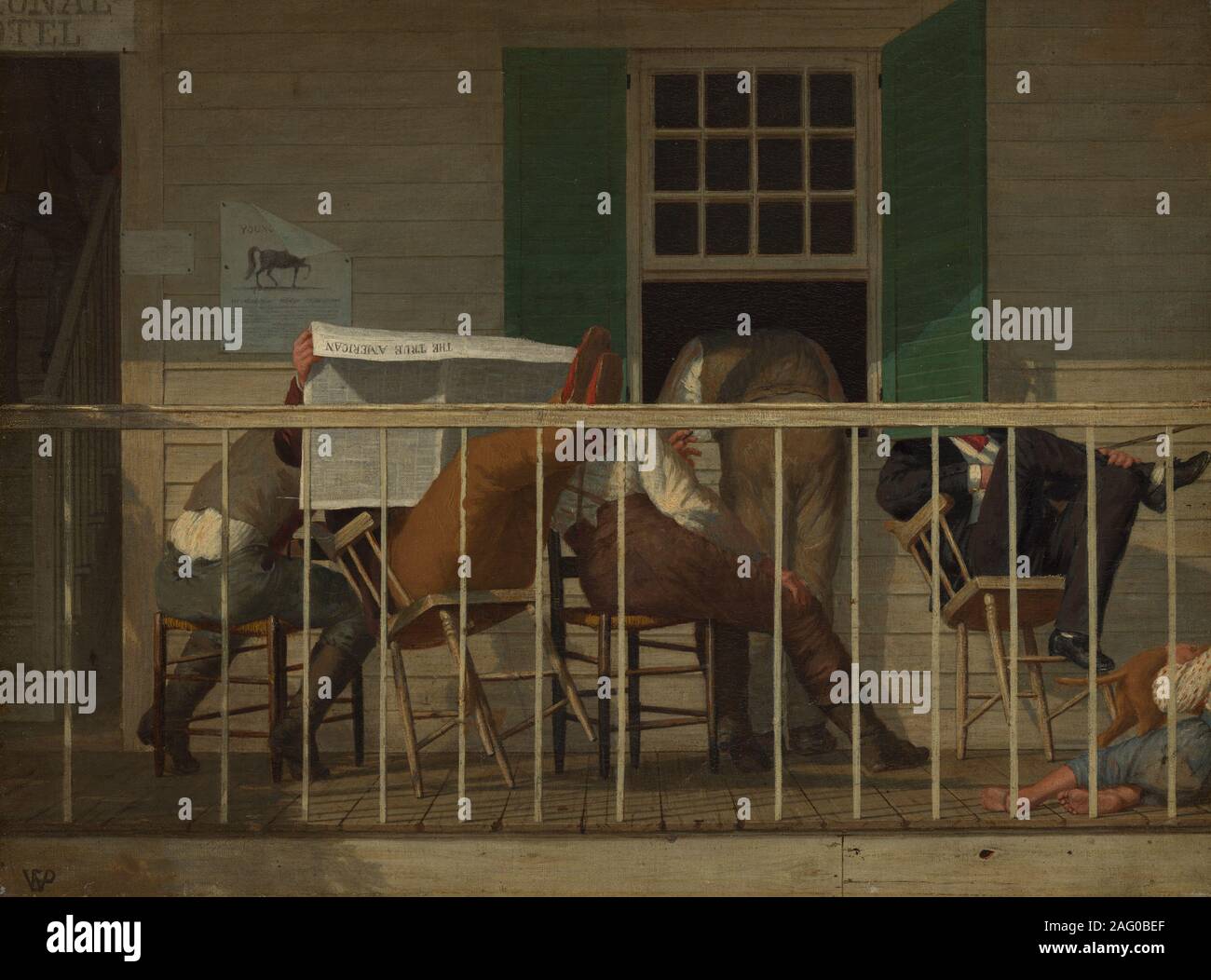 Die wahren amerikanischen, Ca. 1874. Stockfoto