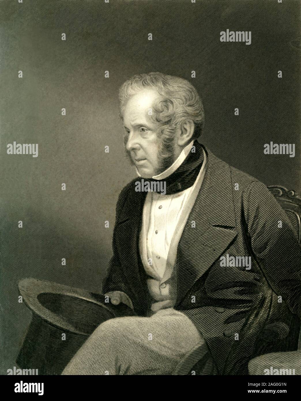 "Die richtige Hon. Viscount Palmerston. K.G. G. C.B.', c 1872. Portrait von Henry John Temple, 3rd Viscount Palmerston (1784-1865), britischer Staatsmann, der als Außenminister, Innenminister serviert und zweimal als Premierminister während der Herrschaft von Königin Victoria. Von "Der deutsch-französische Krieg: seine Ursachen, Ereignisse und Folgen", Band I, vom Kapitän H M Hozier. [William Mackenzie, London, 1872] Stockfoto