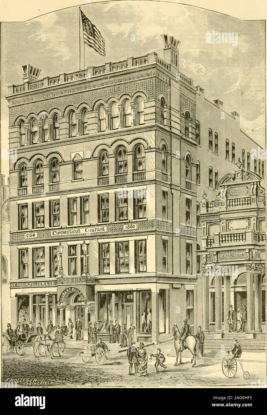 . Hartford, Anschl. Als Manufacturing, geschäftlichen und kommerziellen Zentrum; Mit kurzen Skizzen seiner Geschichte, Sehenswürdigkeiten, Branchen und Institutionen ... mit allen city Mission unternehmen. Die HOSMER HALLE CHORAL UNION. Die hosmer Halle Choral Union ist ein Oratorium Gesellschaft organizedin 1880 unter der Schirmherrschaft der. Theological Seminary. Seine firstconductor wurde Pfr. William W. Sleeper, der es gelungen war, im Jahre 1882, von Professor Walter S. Pratt. Die Mitgliedschaft hat reichten von recentyears von 175 bis 225, und während seiner Geschichte über 1000 differentpersons haben die Vorteile der Bohrer genossen Stockfoto