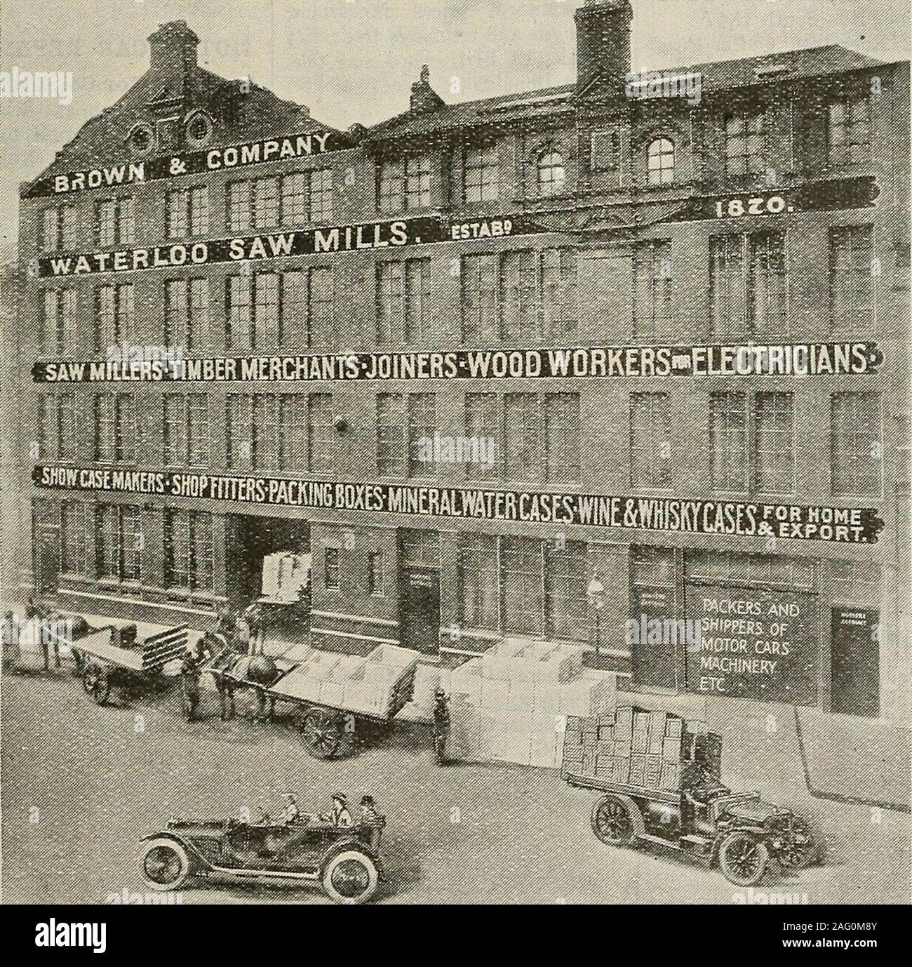 . Die post-office jährliche Glasgow Verzeichnis. 73 bis 85 MALPINE ST., anderston Kreuz, Telefon Nr. 6566 Zentrale (3 Zeilen). GLASGOW. Telegramme: Boxen, Glasgow. Motor Car Packerei Eingang 31-33 Washington Street (TAG UND NACHT). Auf der Admiralität, KRIEG BÜRO, POST UND LISTEN. MOTOR 1412 TRADES MOTOR CAR KOMPONENTEN. Projektil und Engineering Co., Ltd. (Achse und ziehen Sie die Rohre, Chassis, Pressteile, &c); Agenten, John Hollis & Co., 14 St. Vincent die Redheugh Iron & Steel Co., Ltd., Gateshead-on-Tyne (gearcutting, Kurbelwelle Schleifen). Glasgow Vertreter., David Giltnour, 252 W. George Stockfoto