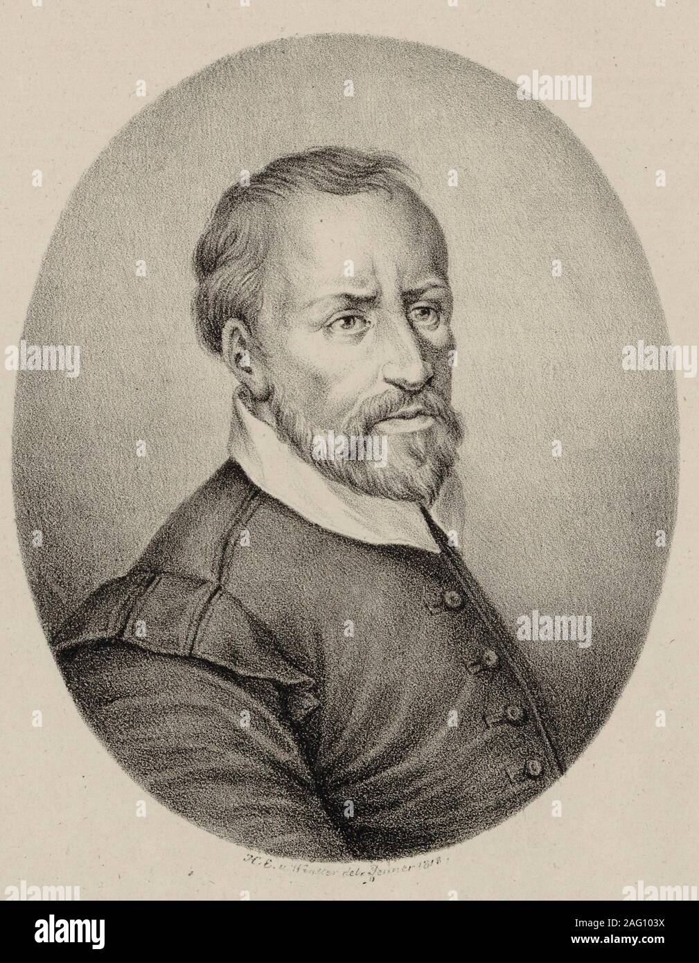 Portrait des Komponisten Giovanni Pierluigi da Palestrina (15261594