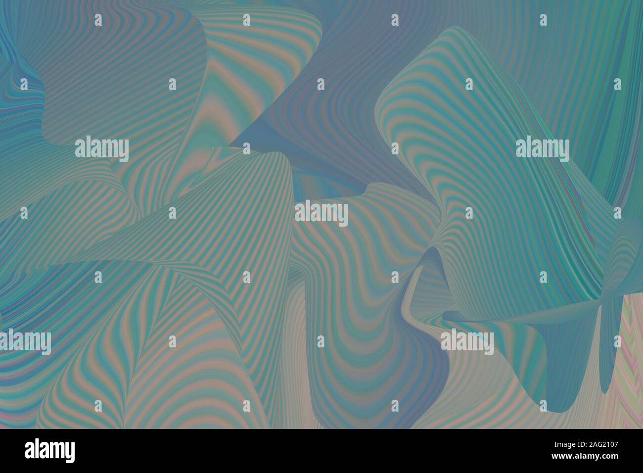 Eine abstrakte psychedelischen Hintergrundbild. Stockfoto