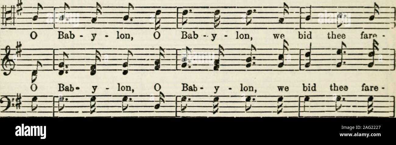 . Die Heiligen der Letzten Tage' Psalmodie. :: Eine Sammlung von originalen und ausgewählter Musik: speziell für diese Arbeit organisiert und bietet Musik für jede Hymne in die Heiligen der Letzten Tage" gesangbuch. mmm m2. Die har-Weste ist großartig und Tho la-Bor-ers Paar&gt; aber Wellgath-er der Weizen aus der Mitte der Unkraut und - #* Jnr --v-B?v-wk i nr ein. Es e Ir ir" N i-iJLLUI Suche den Gerechten, wo-ev-Ihnen erbring von Bah-Ion zu Zi - auf Sie sein, so frei heraus. J: Hallo "Ich, Ich 4. r U J J H t || ^ | wenn Waren u-ni-ted wir alle Dinge tun können; Sie von Bond holen - Alter, tief sor-Zeilen und-N-r-n^nm^. Bab-y Stockfoto