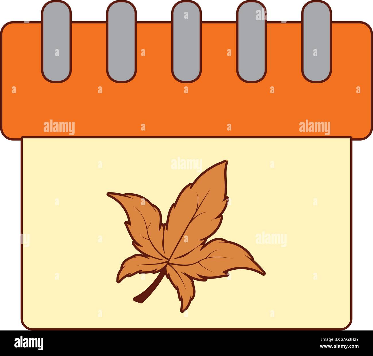 Herbstblätter Dekoration Stock Vector