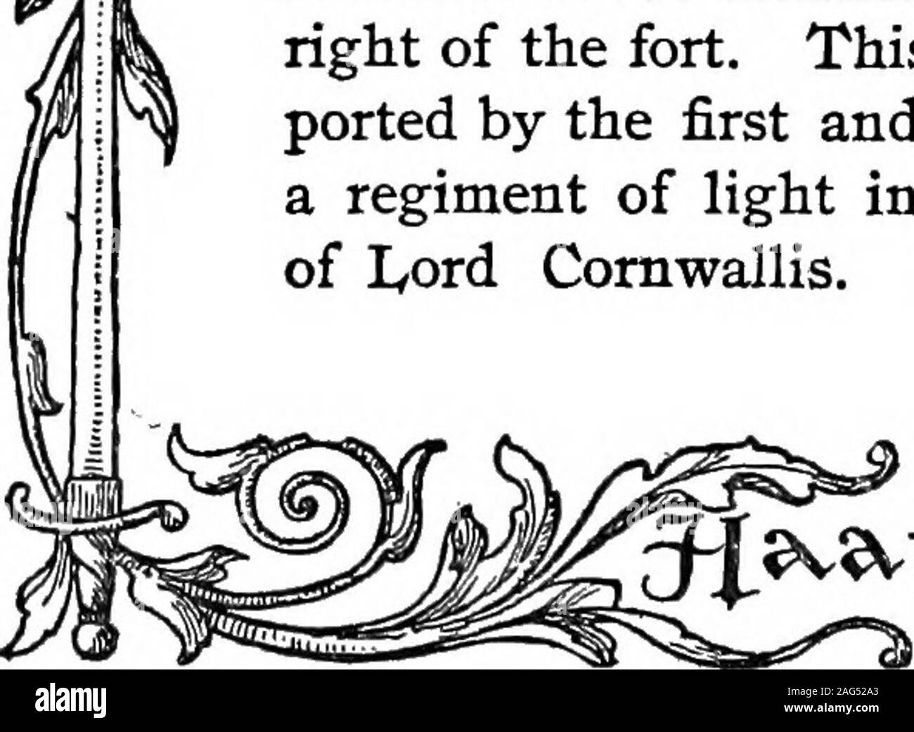 . Die Werke von Washington Irving. Fluss, Beachtensie die Bewegungen des Feindes, der REDOUTEN auf hohe und dominierende Boden thrownup hatte, auf der gegenüberliegenden Seite des Flusses, apparentlyto Abdeckung der Kreuzung und der Landung von Truppen. Sir William Howe hatte vier simul Taneous-Angriffe geplant; eine im Norden durch Knyp-hausen, die auf der New York sideof Kings Bridge, innerhalb Kanonenschuss von FortWashington lagerte, sondern durch highand rauhen Hügeln getrennt, bedeckt mit fast im-undurchdringlichen Wäldern. Er war in der twocolumns voranzutreiben, durch Abordnungen gemacht ausdem Hessen seines Korps, der Brigade von Rahl gebildet, und Stockfoto