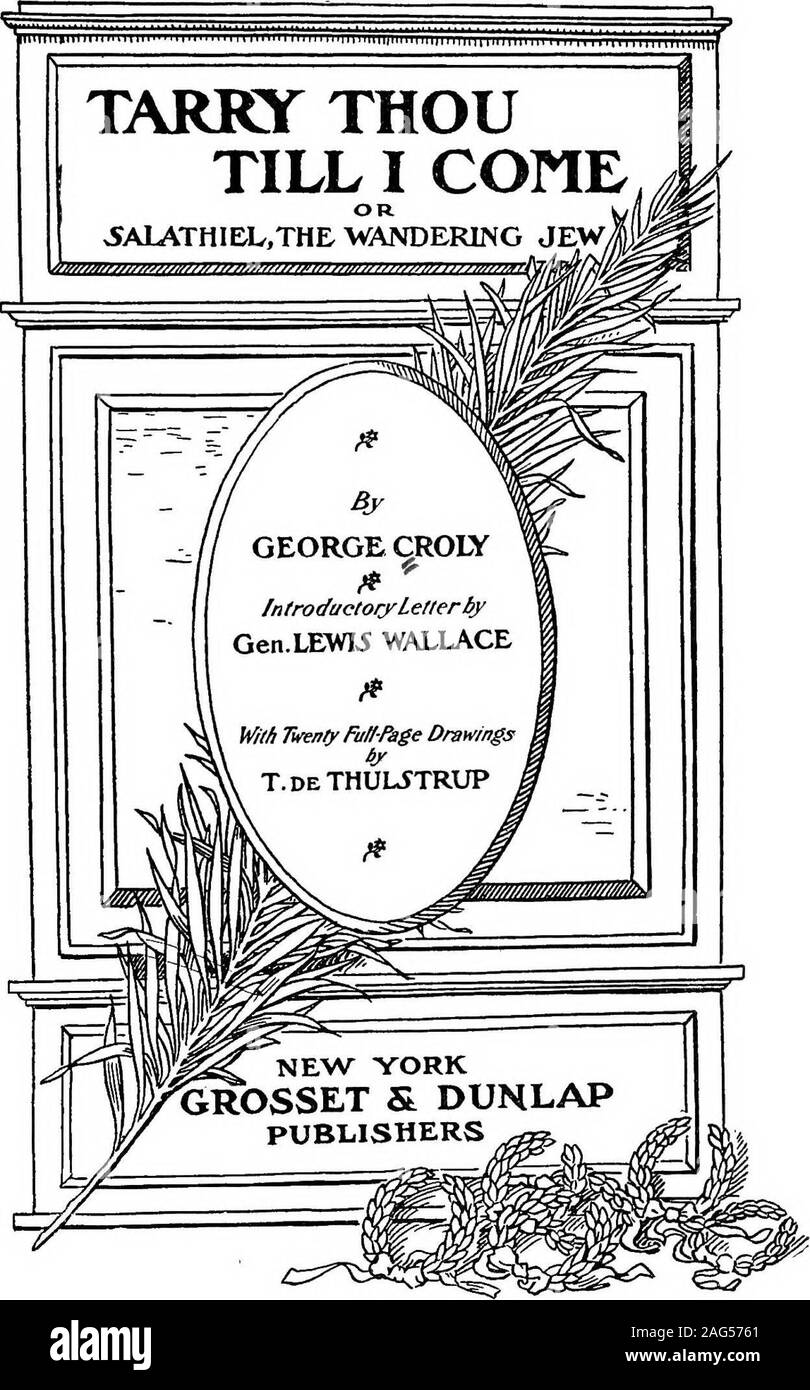 . Bleib du bis ich komme; oder, der gefangen ward, waren Sealthiel, der wandernde Jude;. f Die Zeiten. Was sind die Anzeigen über theprophetic und historischen Horizont? Wenn die Anzeichen des Kommens des Sonof Mann tatsächlich gesehen zu werden, kann es gut animieren uns unter thewatchers, während andere noch schlafen, wach sind und Suchen nach thedawnl zu sein. Copyright, 1901 Von FUNK & WAGNALLS COMPANY veröffentlicht Mai 1901 [Eingetragen bei Stationers Hall, London] Gedruckt in den Vereinigten Staaten von Amerika der Ersten, Zweiten und dritten Ausgabe, Mai, 1901 Vierten, Fünften, Sechsten und Siebten Editionen, Juni, 1901 Achte Ausgabe, Juli, 1901 neunte und zehnte Stockfoto