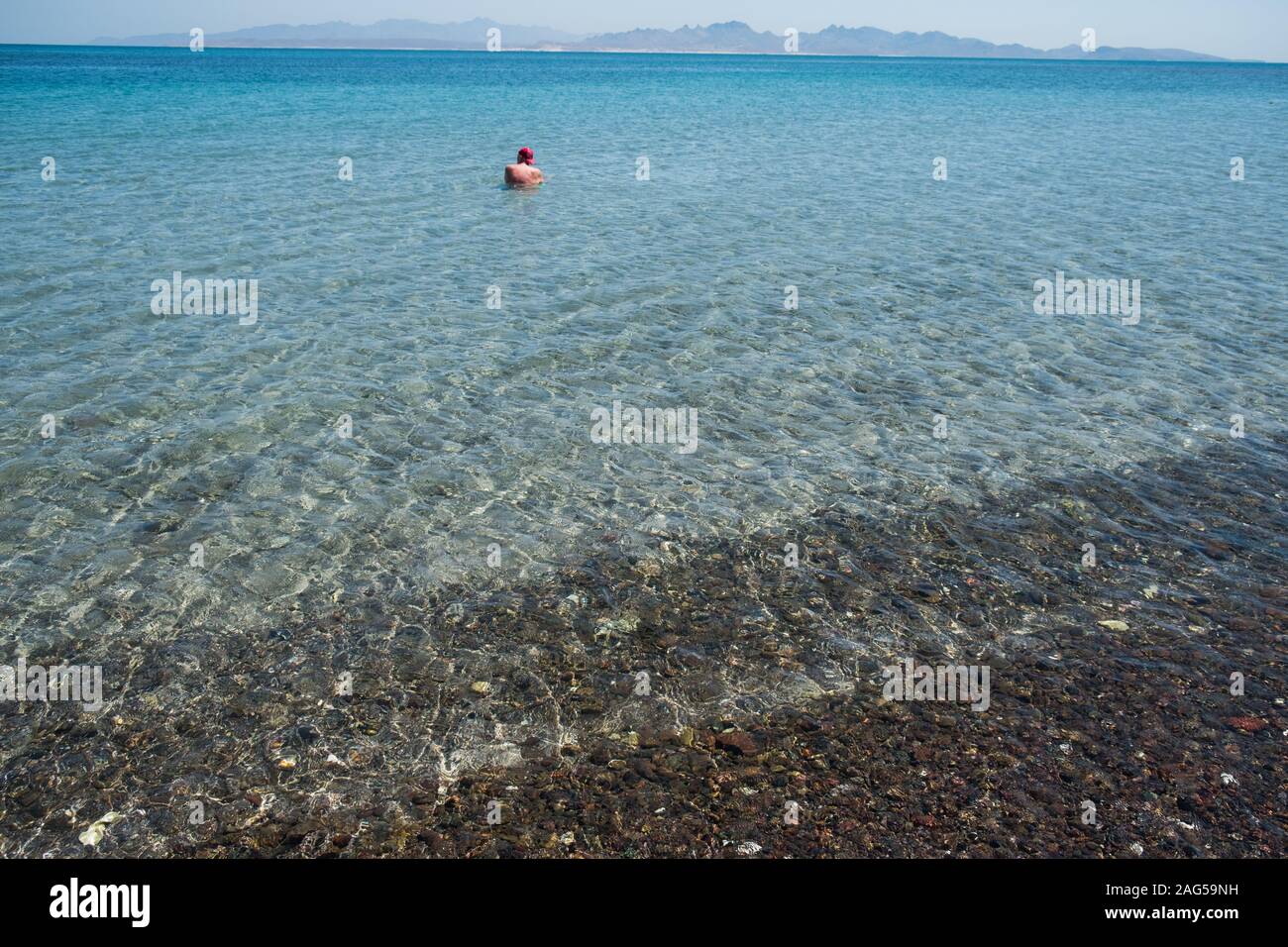 Isla Espiritu Santo, Baja California Sur, Mexiko. Stockfoto