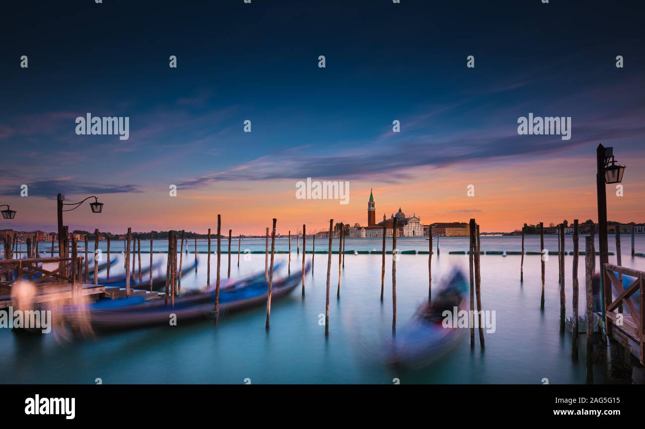 Venedig 30 Sekunden Stockfoto