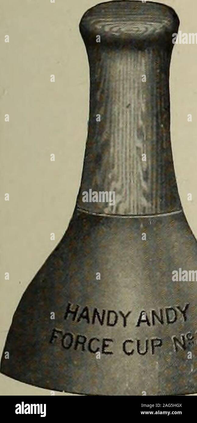 . Hardware merchandising August-oktober 1912. NEW YORK. DYAND^E CUP N? £ die handliche ANDY CUP für den Gebrauch im Haushalt ermöglicht jedermann die Abflussrohre von Spülen, Becken, Wannen, Wannen, etc. frei zu halten und klare Kraft, und in einer sicheren andsanitary Zustand. THERES EIN GUTER VERKAUF FÜR SIE L HERGESTELLT AUSSCHLIESSLICH ICH DIE Gutta Percha & Kautschuk Mfg. Co. von Toronto, Toronto Montreal Halifax Winnipeg Calgary Vancouver MASSBÄNDER MUSS präzise zu verkaufen und Sie müssen auch von den verbesserten Design werden. Insbesondere adaptedto die Arbeit, die Sie tun müssen; durahle und zuverlässig. Die bearthis Trade-Mar Stockfoto