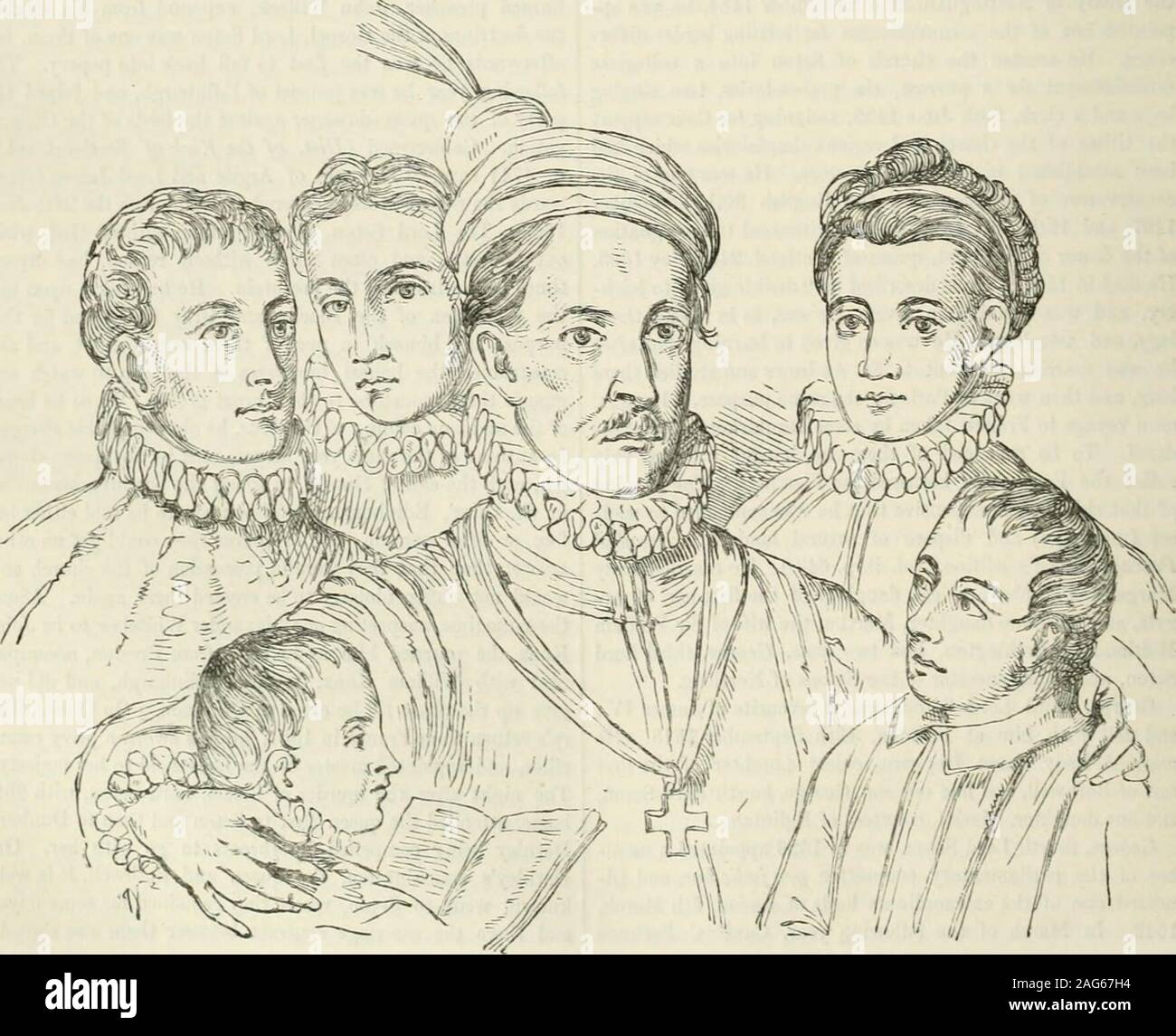 . Die schottische Nation; oder, die Familiennamen, Familien, Literatur, Ehrungen und biographische Geschichte der Menschen in Schottland. e, Isabel, Tochter von Sir William Hamilton von San-quhar, hohe - Schatzmeister von Schottland, hatte er fünf Söhne und onedaughter, Margaret, zu Herrn Claud Hamilton verheiratet. Thesons waren, 1. George, der Meister des Seton, die hisfather im März 1562 Vorverstorbenen. 2. Robert, 6. Herr Seton. 3. SiiJohn Seton, Herrn Scheunen, von denen danach. 4. Alexan-der Seton von Pluscardine, erster Earl von Dunfermline, (siehe Vol. II S. 104). 5. Sir William Seton von Kyllismore, Sheriff von MmLothian und Postma Stockfoto