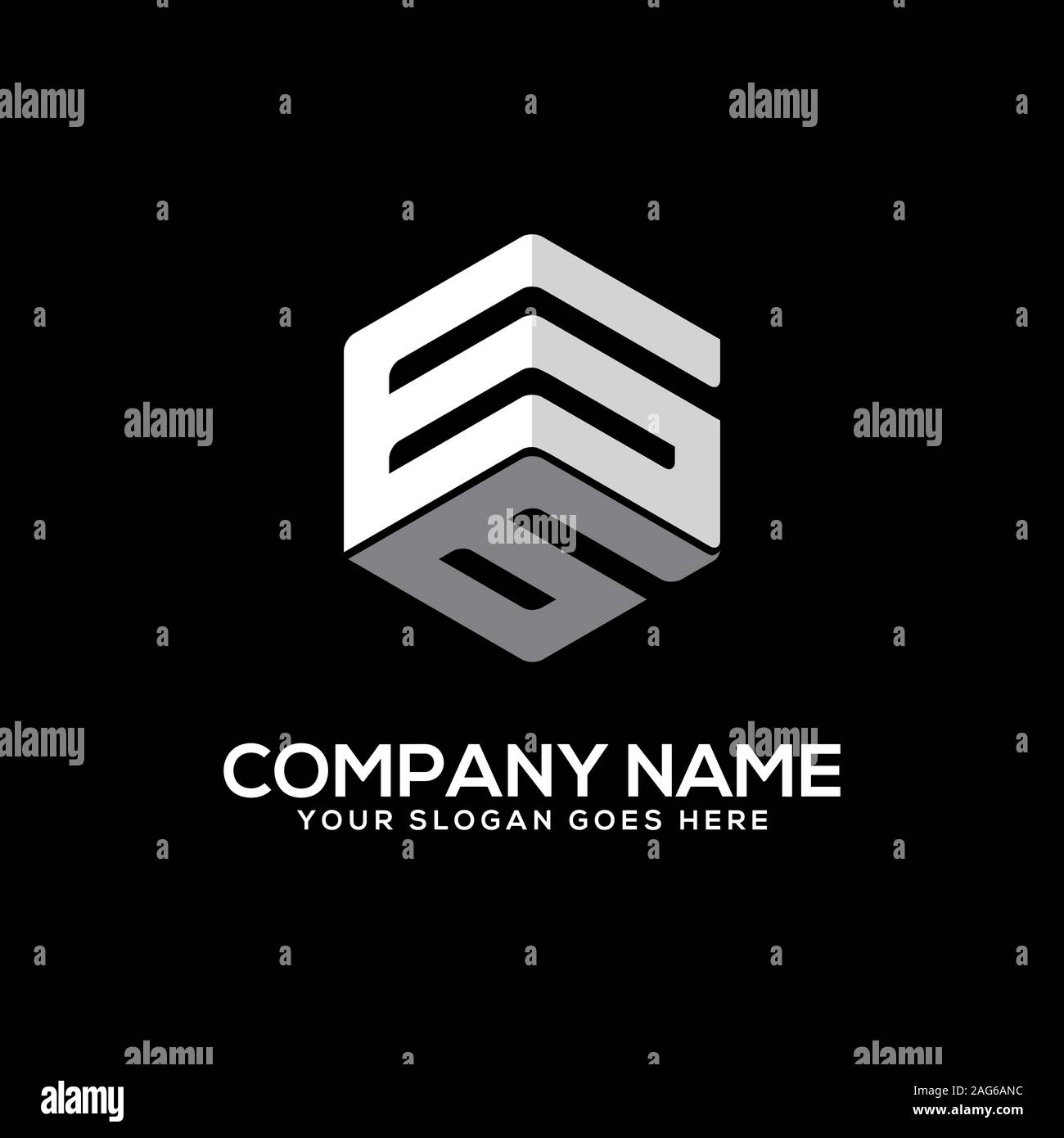 GG schreiben Logo Designs, ursprüngliche Name logo Vektor Stock Vektor