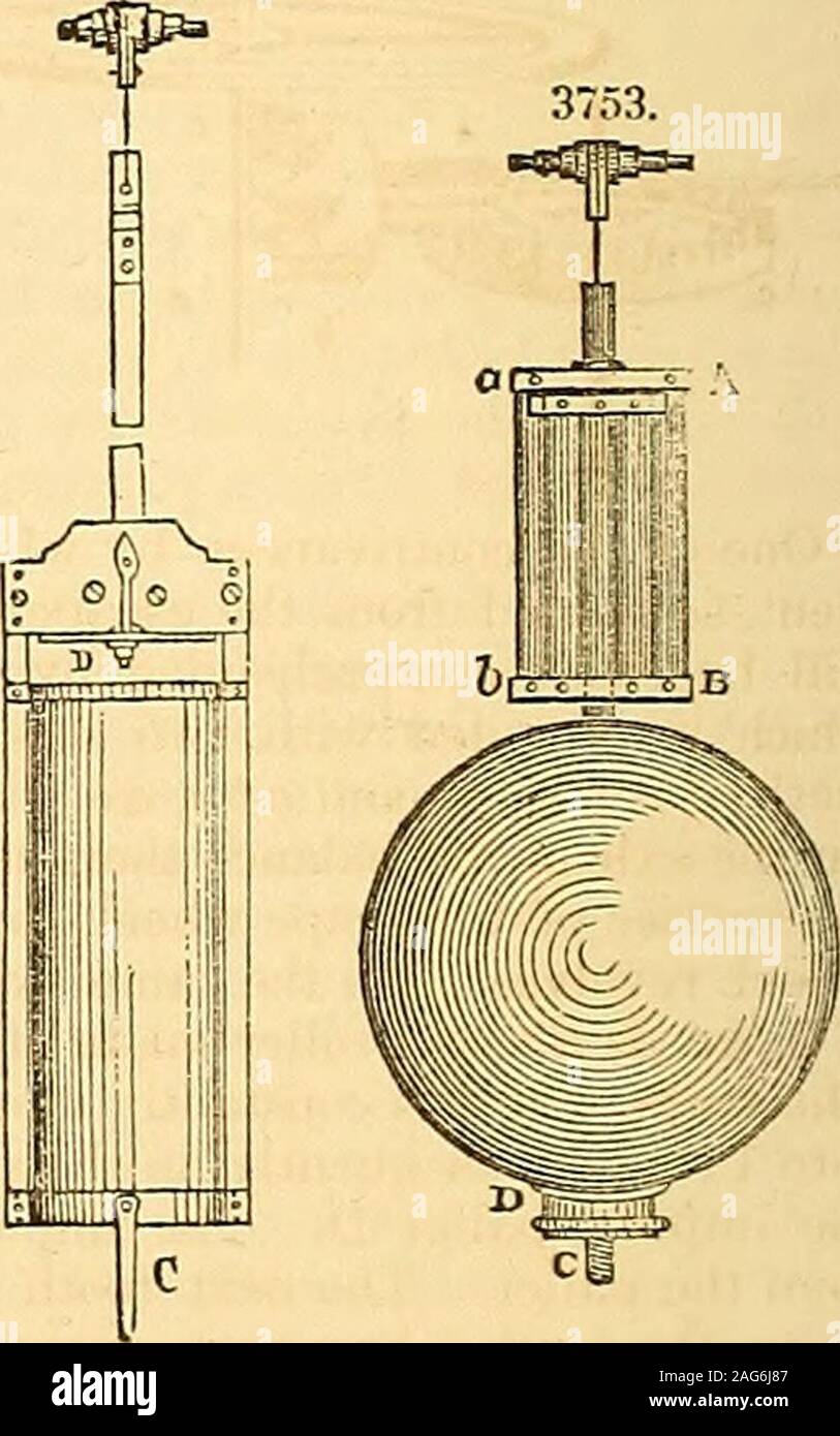 . Appleton's Dictionary von Maschinen, Mechanik, Motor - Arbeit und Technik.ce. Um zu zeigen, an dem clockmaking theperfection angekommen ist, kann erwähnt werden, dass mehrere Uhren nun, deren Fehler sind weniger als L-10 stel einer Sekunde täglich. Watch Hemmungen - Wie in der Uhr ist es wünschenswert, das Pendel zu entfernen so viel wie possibletrom der ständigen Einfluss der Bewegung macht, so ist es in der Uhrenindustrie wünschenswert, die balancetrom den gleichen Einfluss entziehen, leichte Abweichungen, bei denen (wie immer sein müssen, die aus variouscauses) muss sonst sehr dessen Ordnungsmäßigkeit beeinträchtigen. Ich Stockfoto