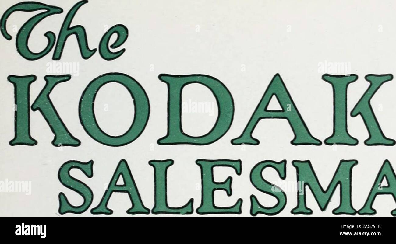 . Die Kodak Verkäufer. Möglichkeit einer Überprüfung des Eastmanfactories. Besuchen Sie Kodak Park isworth der Tri]) nach Rochester. Anweisung in der P^ducationalDepartment ist selbstverständlich kostenlos, noris es eine Gebühr für die Foto-grafische Folien, Papiere, chemicalsconsumed. Transport aiul Board sind Aufwendungen getragen. l) y der Student. Hinweis - Obwohl bei Ro-Chester von der Eastman KodakCompany, der Kurs ist toCaiuidian theiraccredited Kodak Händlern und Vertretern. Writeto Toronto für apidication leer. IG Tep ist alles, putshappiness im Herzen, Energie inder Hody, determinatio Stockfoto