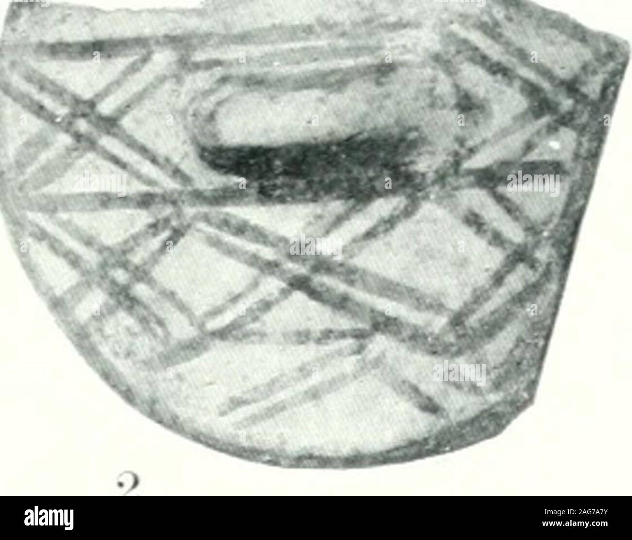 . Ausgrabungen bei Phylakopi in Melos,. Keramik mit geometrischen Mustern IN MEHR ODER WENIGER glänzenden Lack (S6). J.H.S. SUPPL. IV (1904) PL, VIII. Ich;. Stockfoto
