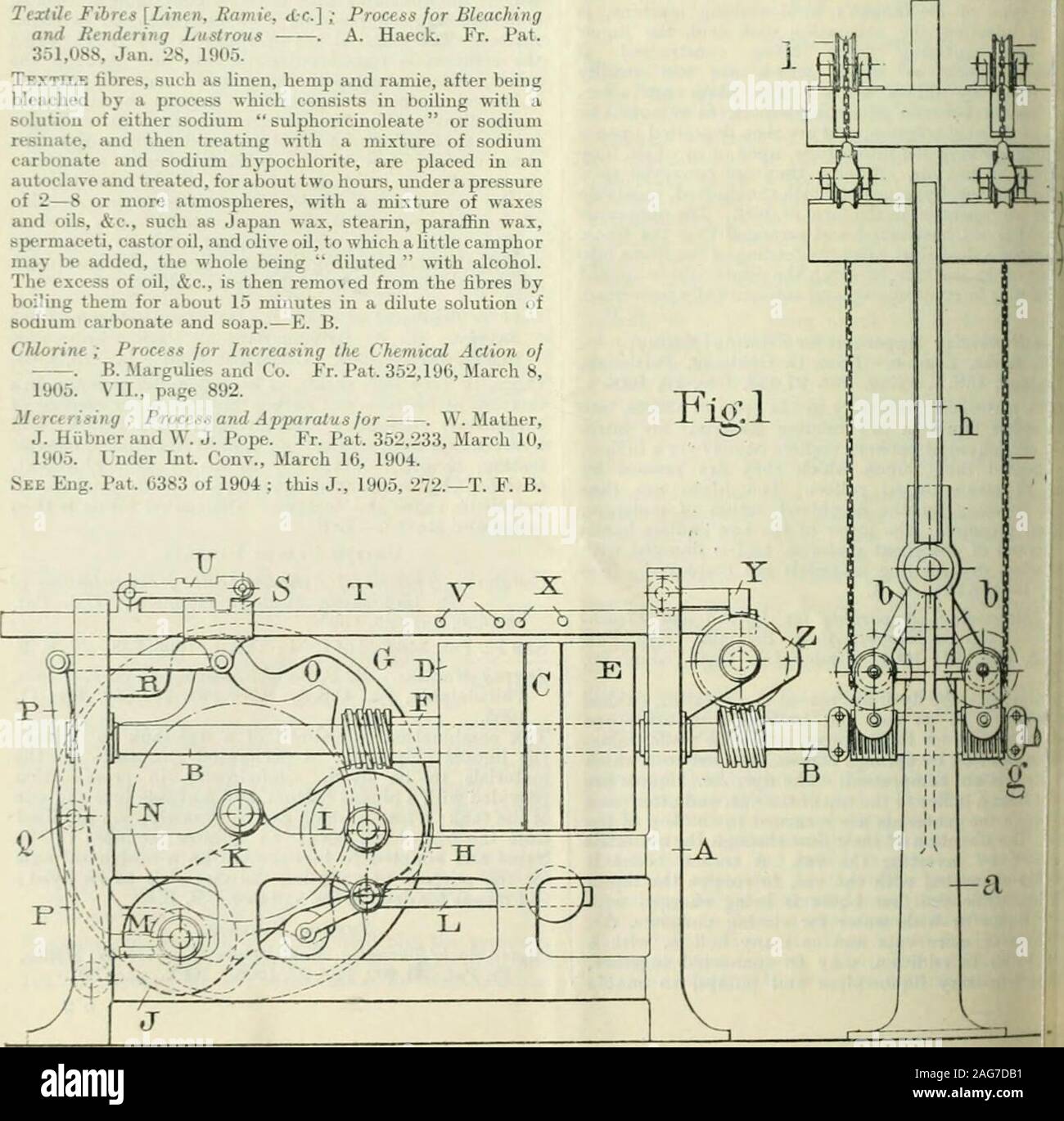 . Journal. rc vermittelt von einem gut in die cafthis ist ganz voll ist, wird der überschüssige läuft pumpvermögen Pfeife wieder gut. Der Käfig ist dann in, Bewegung und die Materialien, die darin sitzen, Farbstoff Garne in Tht Form von Coi&gt;s oder auf Kobbins; Dyein H. LHuillier. Fr. Pat. 350,981, 31.01.24, ider Bullen,&c gefärbt werden auf penaffixed auf Rohre quer über gelegt und attaimain Rohr, das mit einem Conduit atbottom einer Farbstoff-Tank kommuniziert. Letztere von Ian Luft ist geschlossen - dichte Decke während des Betriebs von Färben, Farbstoff - Liköre, wie auch das Wasser in der Spülung verwendet, anby ein Sog, der Apparate Stockfoto