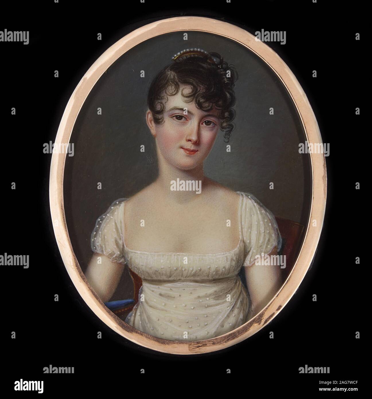 Portrait von Madame R&#xe9;Camier, n&#xe9;e Julie Bernard (1777-1849), ca 1805. Private Sammlung. Stockfoto