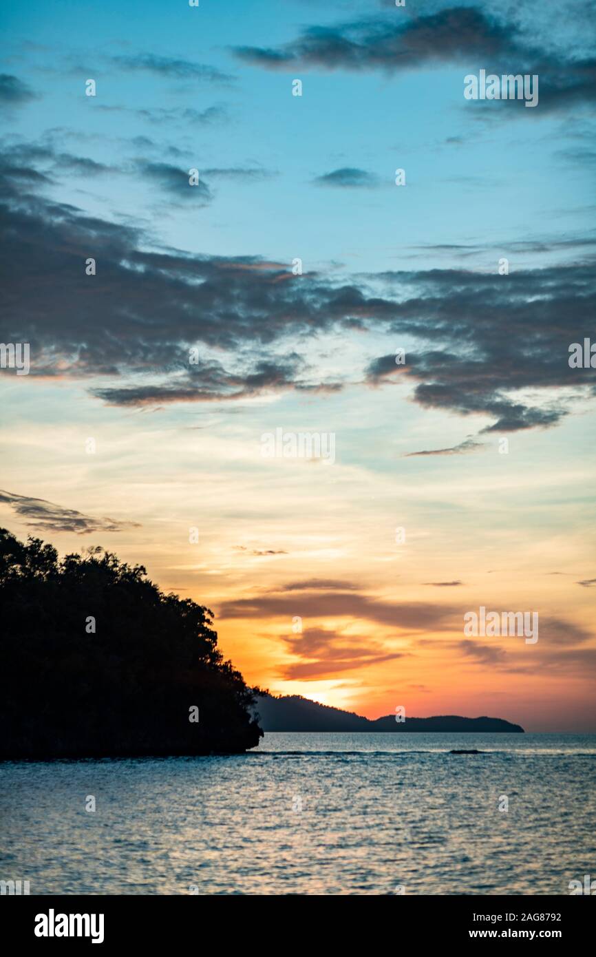 Raja Ampat tropische Inseln Indonesien Stockfoto