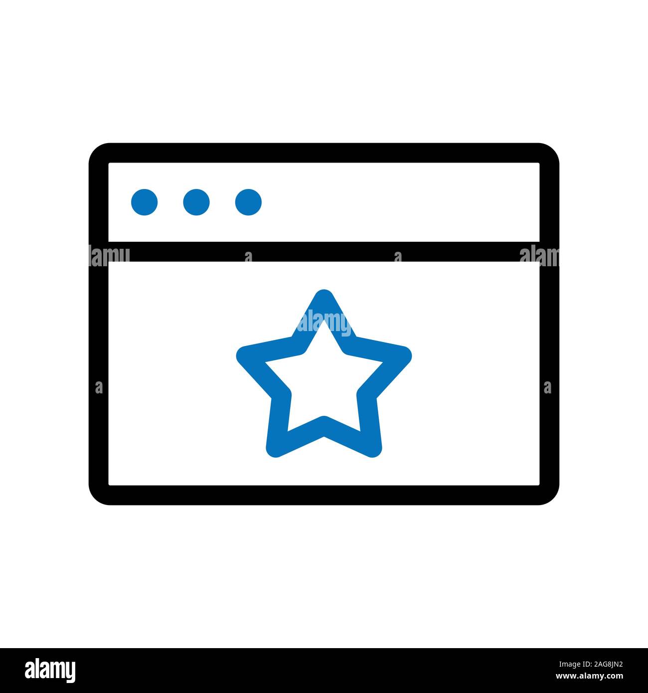 Grundlegendes UI-Linien-Symbol-Designbild. Er kann auch für die Benutzeroberfläche verwendet werden. Geeignet für mobile Apps, Web-Apps und Printmedien. Stockfoto