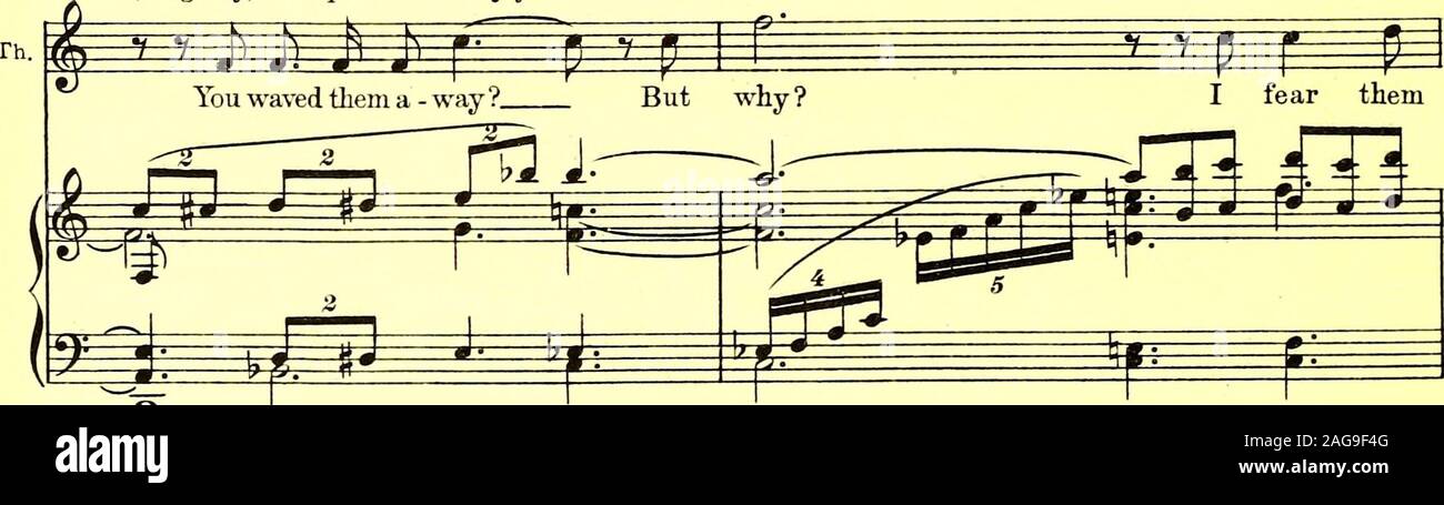 . Das Echo: Oper in einem Akt. cresc. Fe B J Ac. Pipip T I T* Ray, - und wie Sklaven sie haben o-Bey. | I&lt; l,^^ ic^p? O/1er^ sc h Gy = i 4 § THEUDAS (Hell, in Erwartung der fröhlichen Abenteuer. Th. Stockfoto