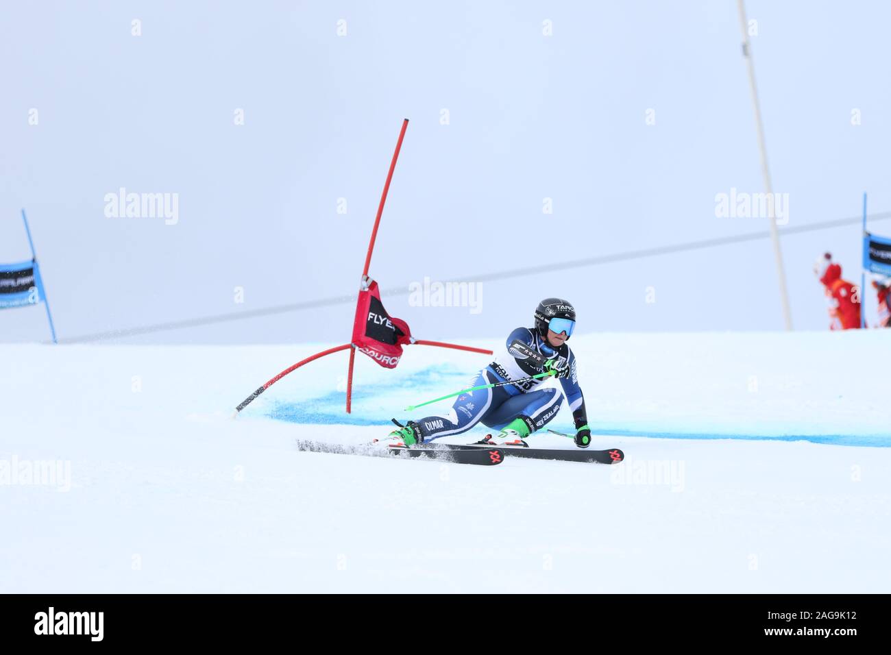 Courchevel Frankreich Dez 17 219 Alice Robinson von Neuseeland konkurrieren im Riesenslalom der Frauen Audi FIS Alpine Ski World Cup 2019/20 Skifahren Wintersport Stockfoto
