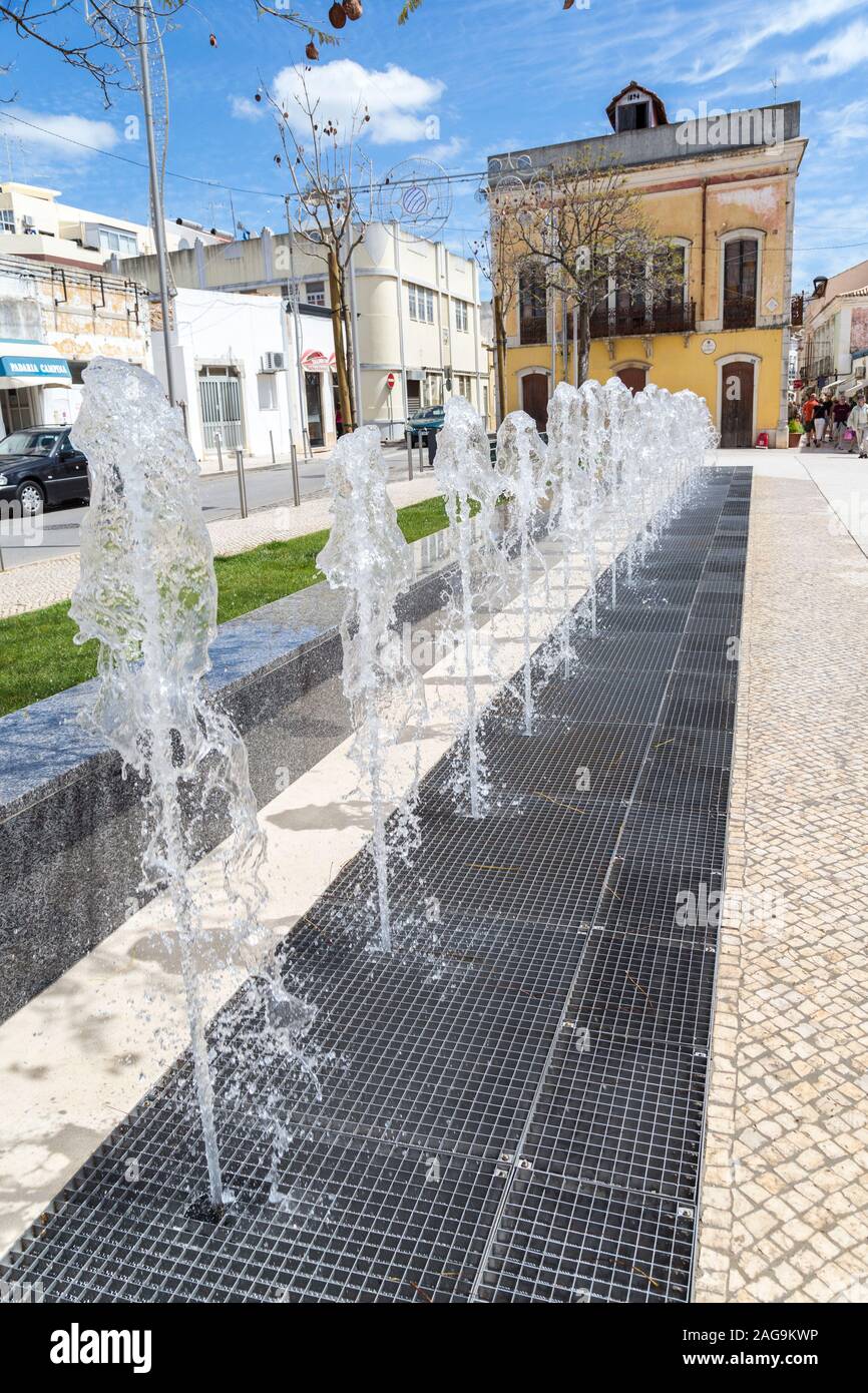Brunnen, Loule, Algarve, Portugal Stockfoto