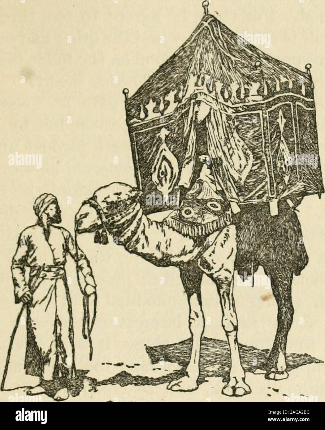 . Das Buch Der lange Weg. - Ort, Burton lief das Prickeln von einem Meer urchininto seinen Fuß, und obwohl er sehr wenig von Itat der Zeit wurde es bald entflammt und schmerzlich, und Didnot heilen bis, nachdem er nach Ägypten zurück. Alle temperswere schlimmer für die anhaltende Belastung, aber endlich, über Mittag am 12. Tag nach Suez, Yambuwas erreicht, und die Reisenden Abschied von TheGolden Gewinde mit Wiederbelebung Spirituosen. 3. Caravaning im hijaz Yambii ist der Port für Al-Madinah als Jeddah ist forMeccah, und es hat einen beträchtlichen Handel mit Getreide, Datteln, und Henna. Es markiert den dritten qu Stockfoto