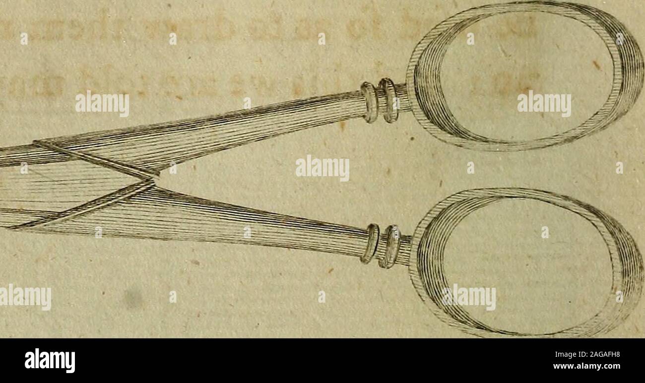. Ein System der Chirurgie. W-m J "J". ^ p*&gt; €^vm3 X IjCZiiXS 5ct&lt; lp. Se&lt;5l. Ix. Difeafes der Öffnung. 293 zog mit diesem inftrument: Wir havetherefore eine reprefentation von forcepsthat aft mit mehr Leistung; ein sehr Inge - nious Erfindung firft Öffentlichkeit in theBritifli Magazin im Jahr 1762 gemacht. Es isdelineated in der Platte LXII. abb. ich. und 2 *Abb. I. Eine gemeinsame reprefents ftrong forcepswith beweglichen Krallen. Die Achse des theclaws ist bei A, Abb. fliown. 2. Ist ein Drehpunkt. Bj C^ist das handle es aus obliquelyfrom 5, von denen es mehr eafily angewendet. J5, W, Z) ist eine Platte aus Eisen unter abgedeckt. Stockfoto
