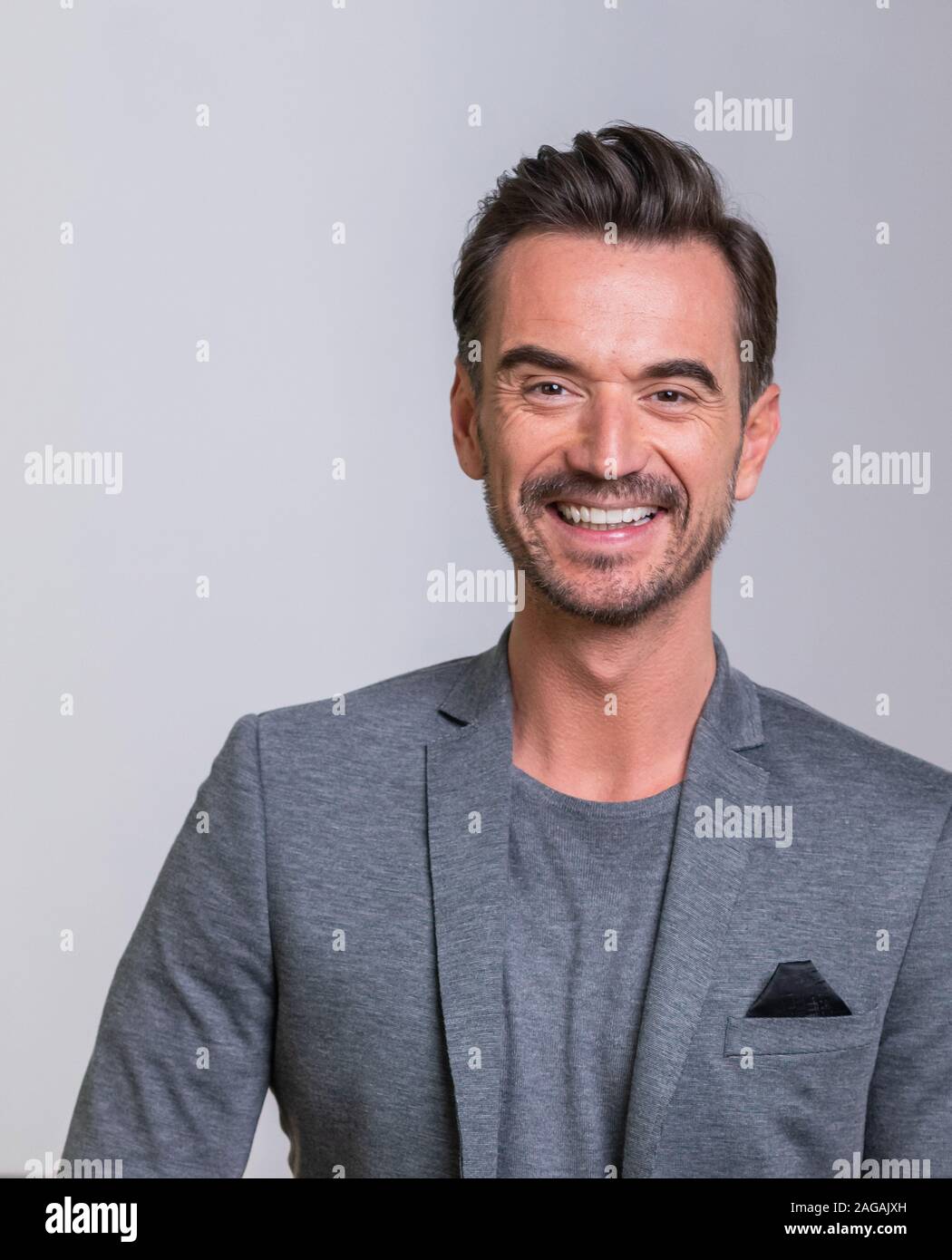 München, Deutschland. 13 Dez, 2019. Florian Silbereisen, Moderator, Sänger und Schauspieler, im Hotel Bayerischer Hof fotografiert. Credit: Peter Kneffel/dpa/Alamy leben Nachrichten Stockfoto