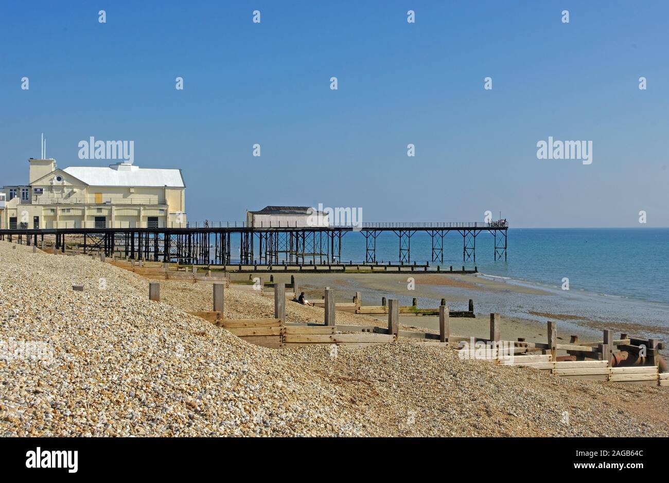 Bognor Regis Pier, Sussex, Stockfoto