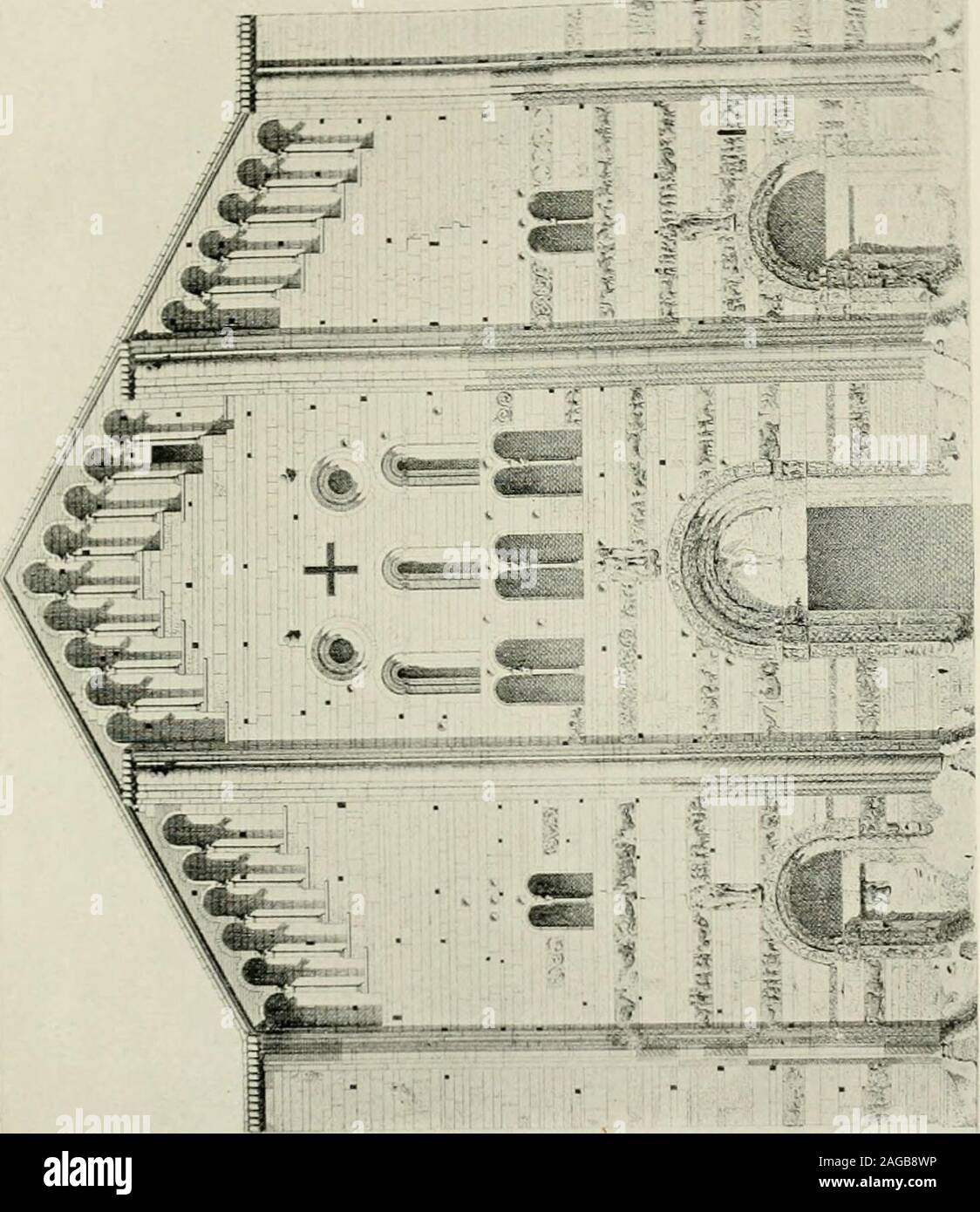 . Mittelalterliche Architektur, seiner Entstehung und Entwicklung, mit Listen von Denkmälern und Bibliographien. 11. 109), sind incrediblycrude, kindisch und barbarischen. Alle Sinn für Rhythmus, der therelationship der Teile, ist völlig fehlt. Mit dem Laster der Ro-man-Architektur wurden auch seine Tugenden vergessen. Lookingat dieses Fa 9 ade von S. Michele, die wir gut können wie formany Jahren von Archäologen geglaubt wurde, um eine Arbeit des VII Jahrhunderts werden verstehen, der dunkelsten Stunde aus dem Mittelalter. Im Laufe des XII. Jahrhunderts, das ist wahr, Verbesserung wasmade in der Behandlung der Fa 9 ades; in dem von S. Zeno, Stockfoto
