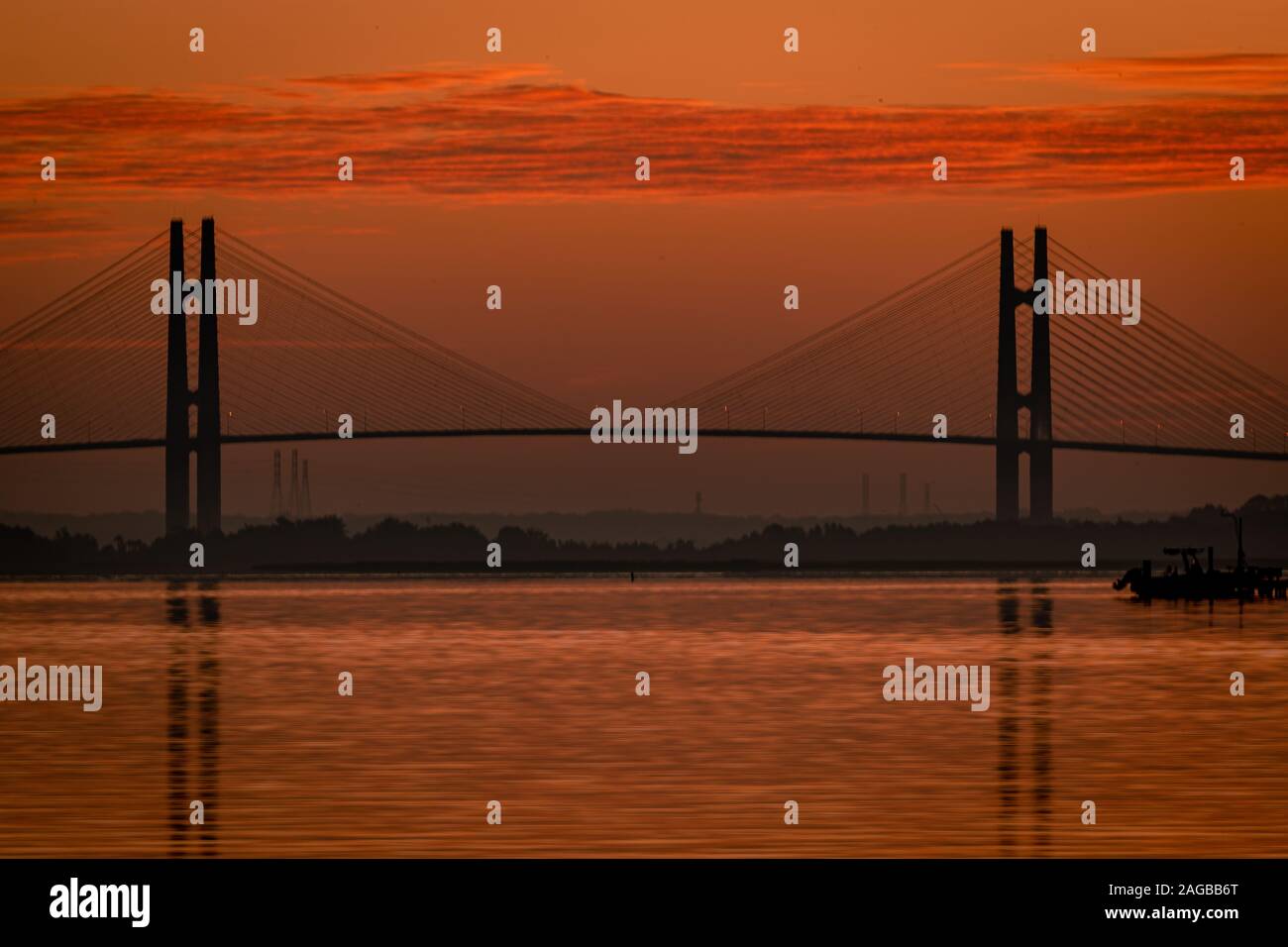 Dames Point Bridge Stockfoto