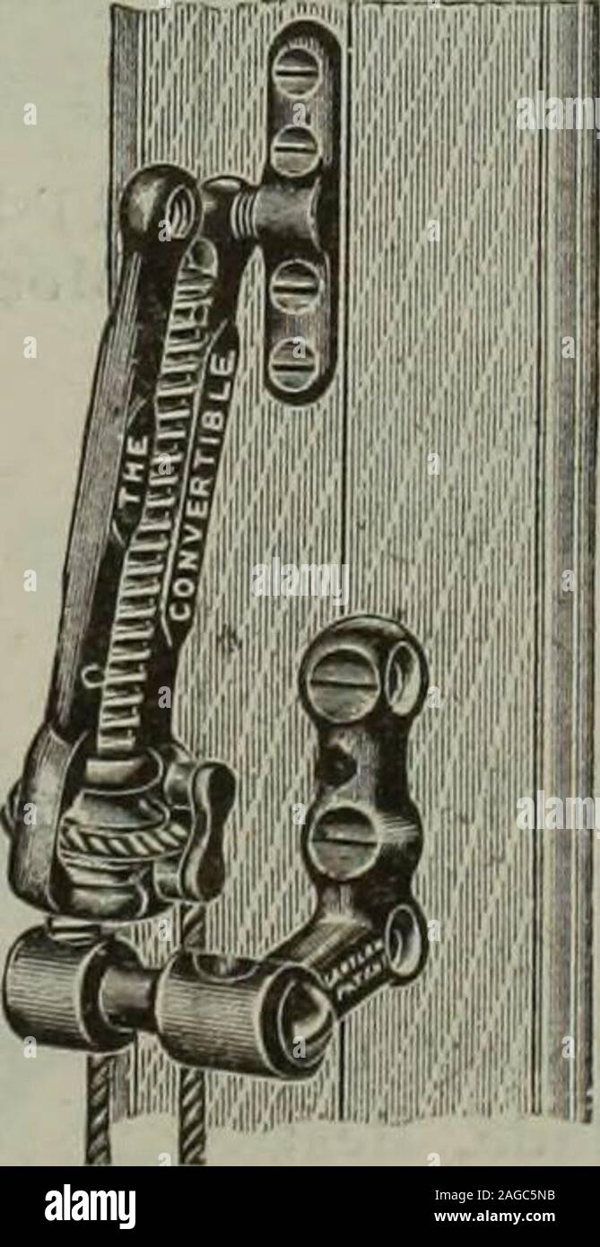 . Hardware merchandising Januar-März 1911. JAMES CARTLAND & SOHN BIRMINGHAM, ENGLAND L, MITED auch London, Glasgow, Kapstadt und 8 YDNEV, N. S. W. Subunternehmern für die Admiralität ana War Office theCONVERTIBLEpatent OBERLICHT OPENER SimpleEffectiveCompaot. 1796 BÜGELEISEN M Schraube 4/- % 6/6 179 S MESSING 38 Schraube 6/6 V" "/• 1707 CUN METALL % Schraube 6/6 Y% 10/6. Hersteller von jeder Beschreibung der Erbauer CABINET, FANCY ANDNAVAL MESSING GIESSEREI OHg/nal Patentinhaber und Hersteller von cartland Patent Stirnrad-, Höhepunkt, Einstellbar, und zuverlässigen Tür Springe OBERLICHT FURCHENZIEHER UND VERZAHNUNGEN JEDES KINO Arohlteota Ow Stockfoto