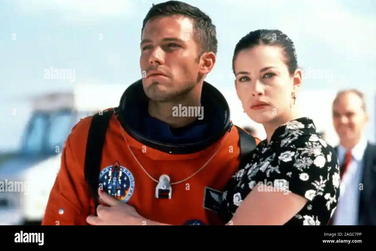 ARMAGEDDON 1998 Buena Vista Film mit Liv Tyler und Ben Affleck Stockfoto