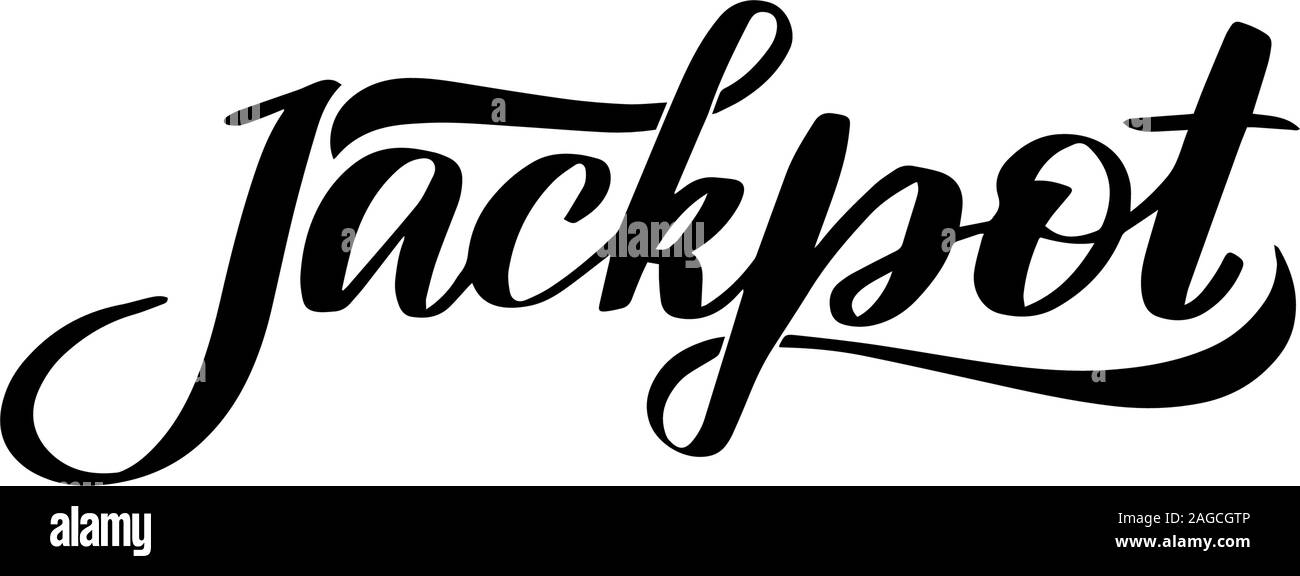 Vektor Kalligraphie Abbildung auf weißem Hintergrund. Stock Vektor