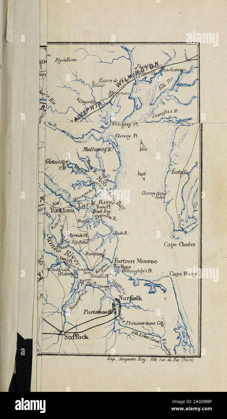 . La guerre d'AmeÌrique; reÌsumeÌ des opeÌrations militaires et Maritimes. OpÃ©Ration dans le Tennessee. âBataille de Chickamauga. 51 VU. Â 1864. Â© ExpÃ habungs dans le Mis. sissipi et La Louisiane 55 SIÃGE DE CHARLESTON. Seiten. I. in 1863. Â Première attaque Navale 59 II. Â 1863. Â Hebeln de lIle Morris. âBombardement du Fort Sumter. 65 CAMPAGNE DE VIRGINIE. I. in 1864. - Reprise des hostilitÃ © s. Marche du Rapidan au James. 72 II. Â 1864 â SiÃ¨ge de PÃ©tersbourg. âOpÃ © RATIONEN dans la Slwnandoah. 80 SiÃ¨ge de Mobile 83 CAMPAGNE DE LA GÃORGIE. I. in 1864. Â Hebeln dAtlanta 90 II. Â 1864. Â Hebeln de S Stockfoto