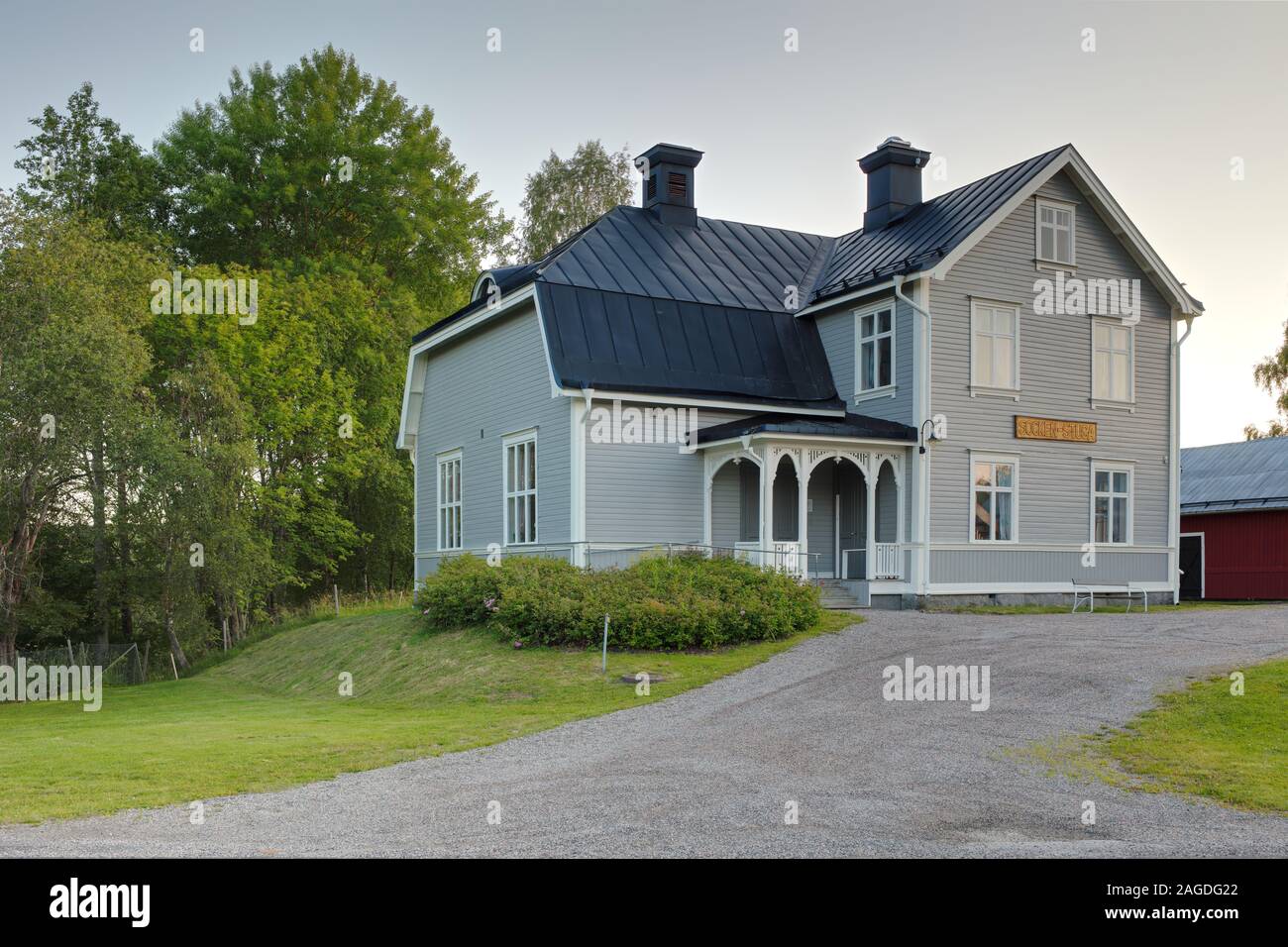 Sockenstugan in Innal, Schweden Stockfoto