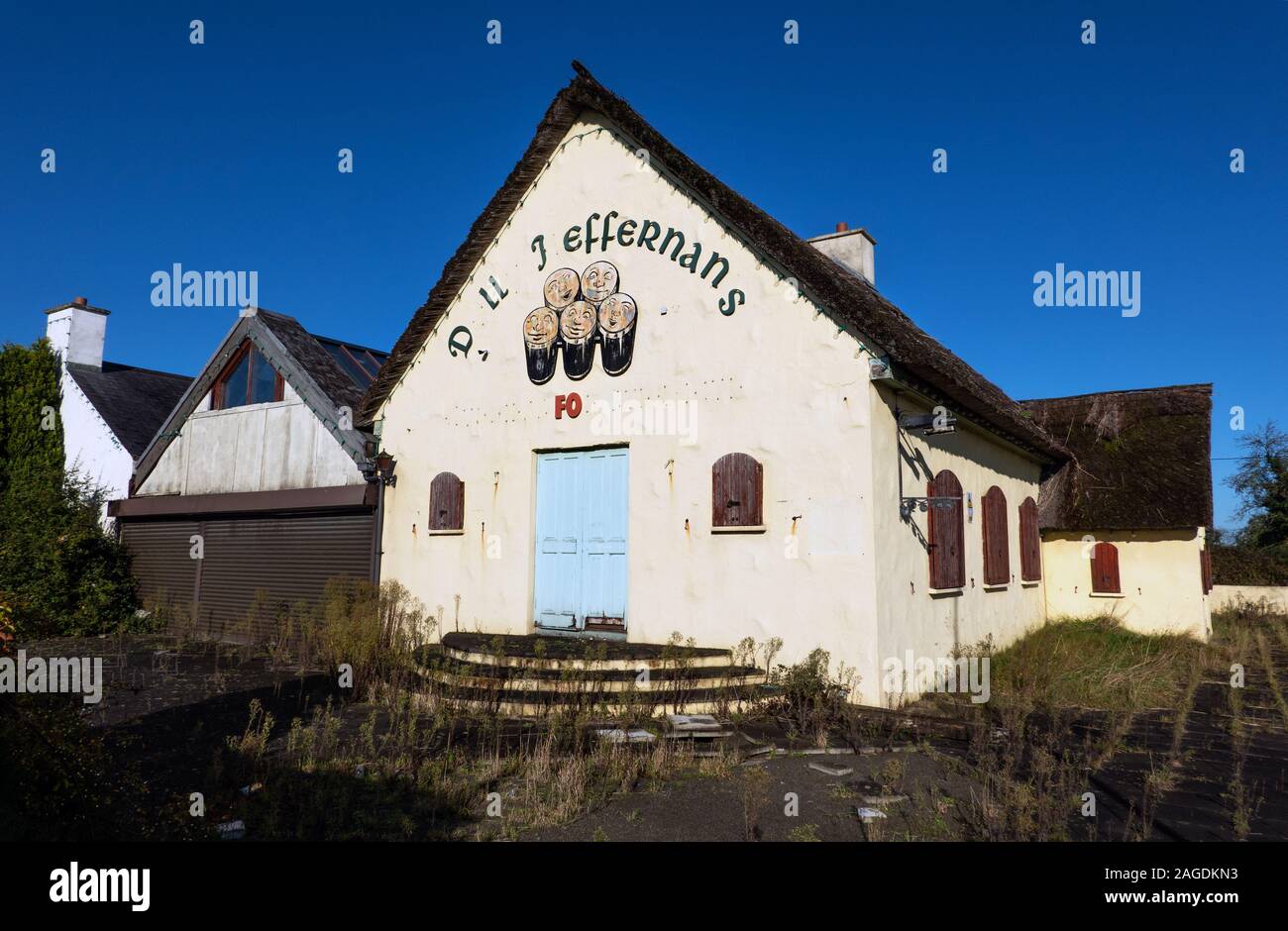 Dolly Heffernans Pub. In der Nähe im Jahr 2009. In der Nähe von Ballycorden, Dublin, Irland Stockfoto