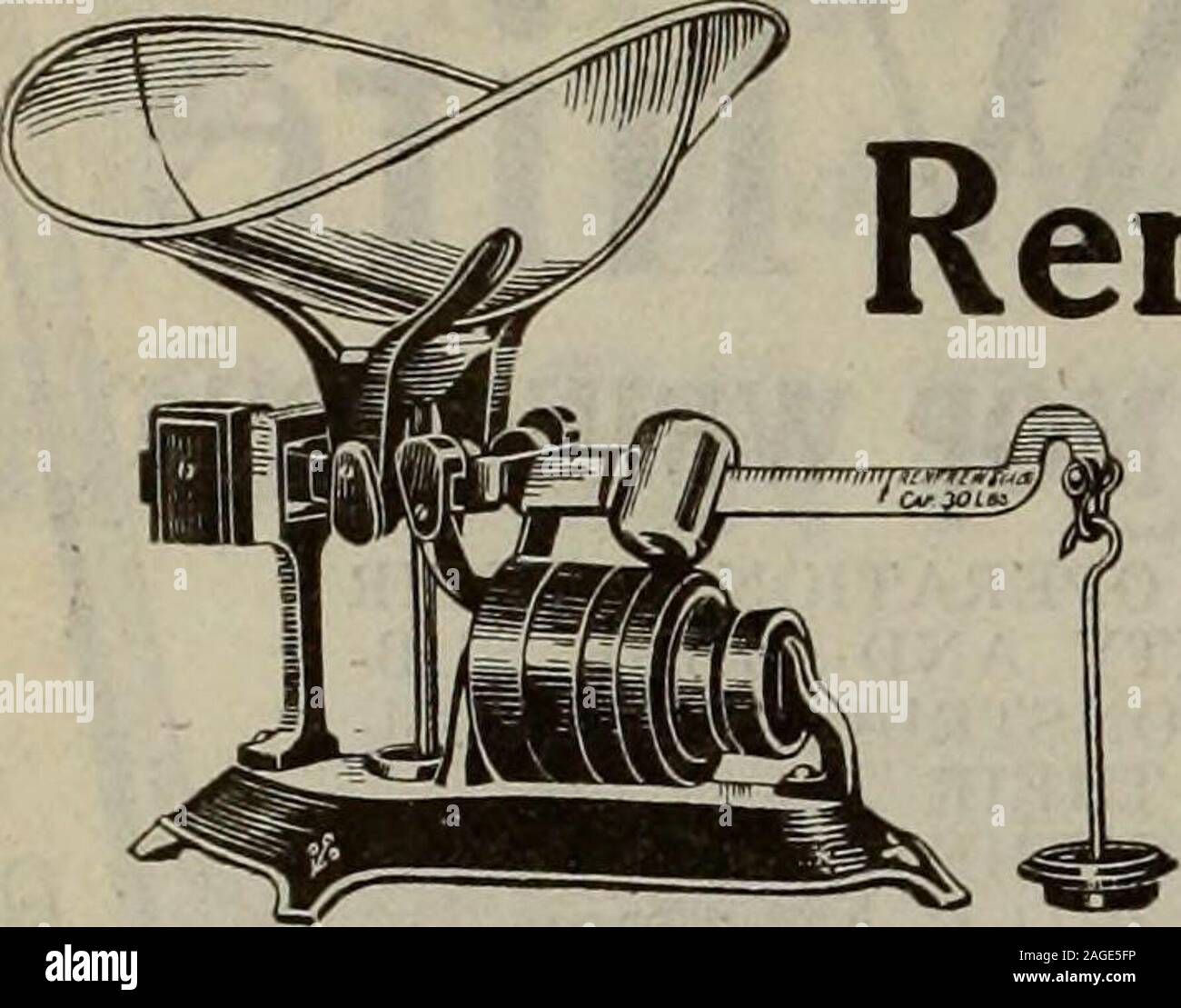. Hardware merchandising März-juni 1917. Wenn Sie interessiert sind, diese Seite Reiss aus und halten mit Buchstaben, die beantwortet werden sollen. 86 HARDWARE- UND METALL Mai 5, 1917. Die renfrew HouseholdScale CapacityAoz. zu 30 lbs Capture mit diesem Reifen Business! Könnten sie nur Blick in die Küchen in yourtown, was ein Augenöffner für Sie da! Preciousfew Skalen finden youd, die Bewachung der Hausfrauen pur-Jagt in diesen teuren Zeiten. Denken Sie an thewaste! Wie kinderleicht zu überzeugen und verkaufen thatlong Liste der möglichen Kunden an! Pushscales in diesem Frühjahr! Jeder Renfrew Haushalt Skala präzise gewährleistet ist, ist ein andthere Stockfoto