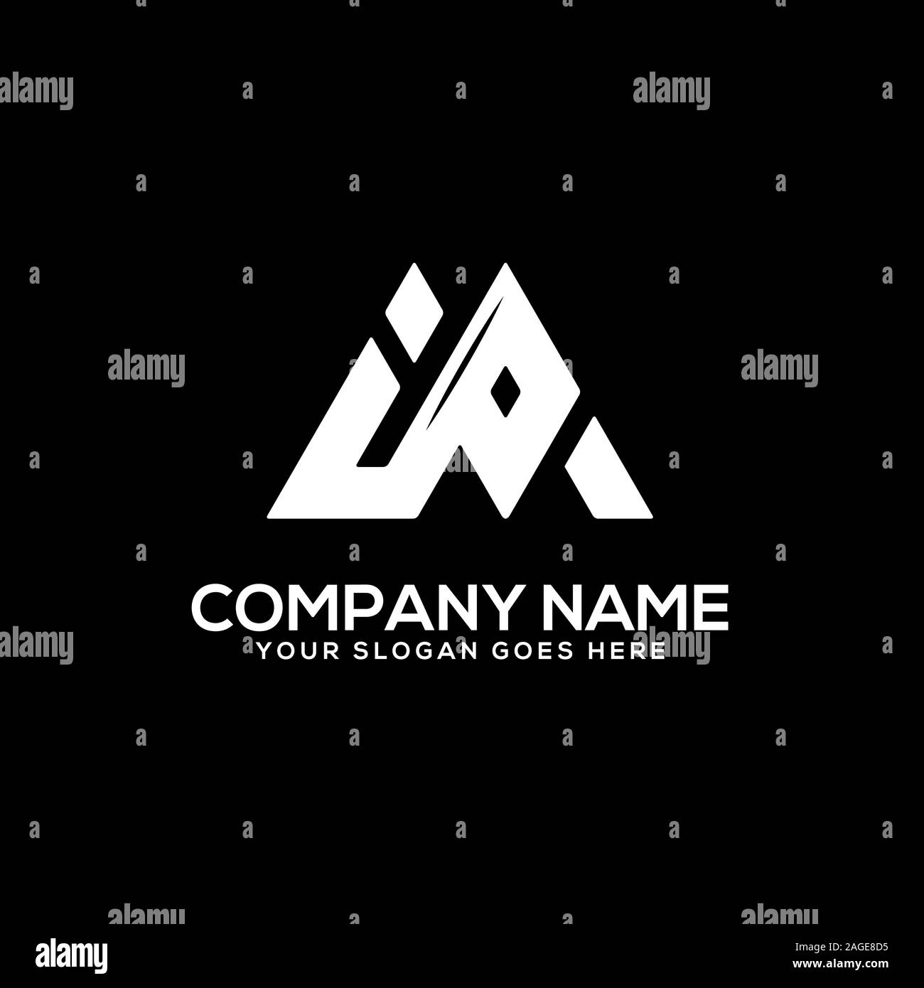 I P erste Logo inspiration, I und P Logo Vektor, Sport, Finanzen, Firma logo Vorlage Stock Vektor