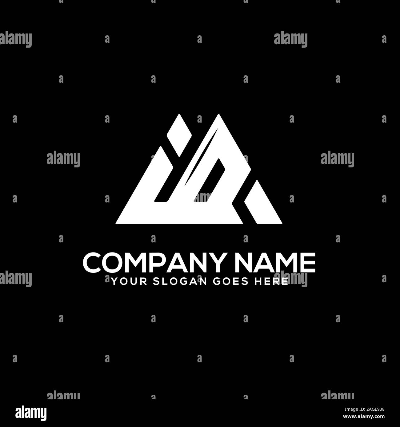 IQ erste Logo inspiration, I und Q logo Vektor, Sport, Finanzen, Firma logo Vorlage Stock Vektor