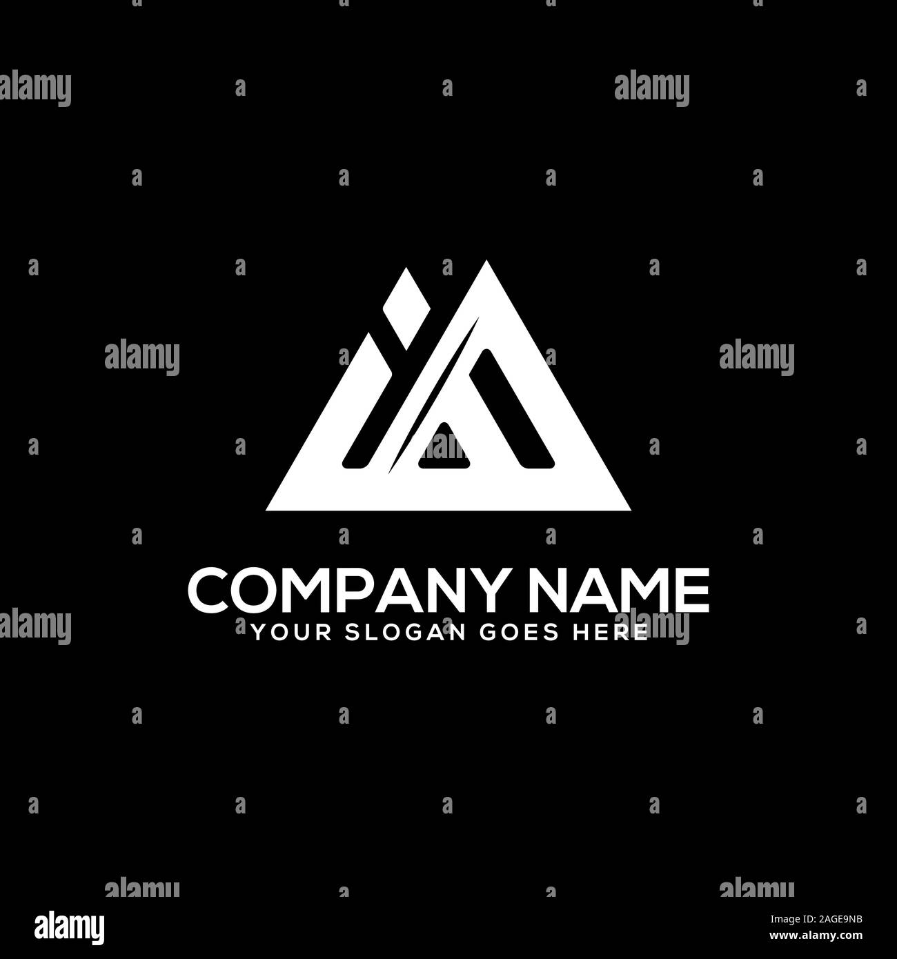 IB erste Logo inspiration, I und B logo Vektor, Sport, Finanzen, Firma logo Vorlage Stock Vektor